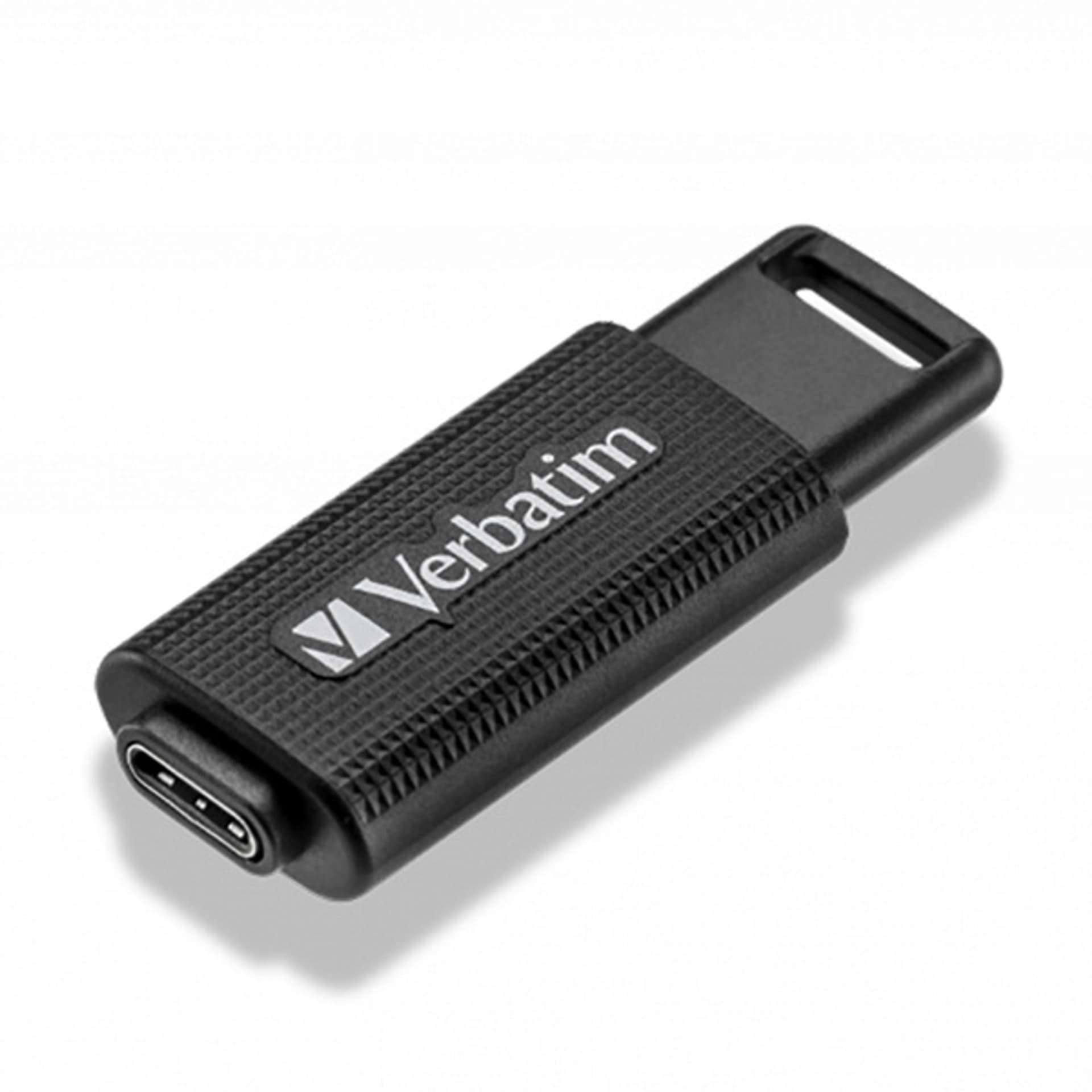 

Verbatim USB flash disk, USB-C, 64GB, Store ,n, Go USB-C, czarny, 49458, do archiwizacji danych