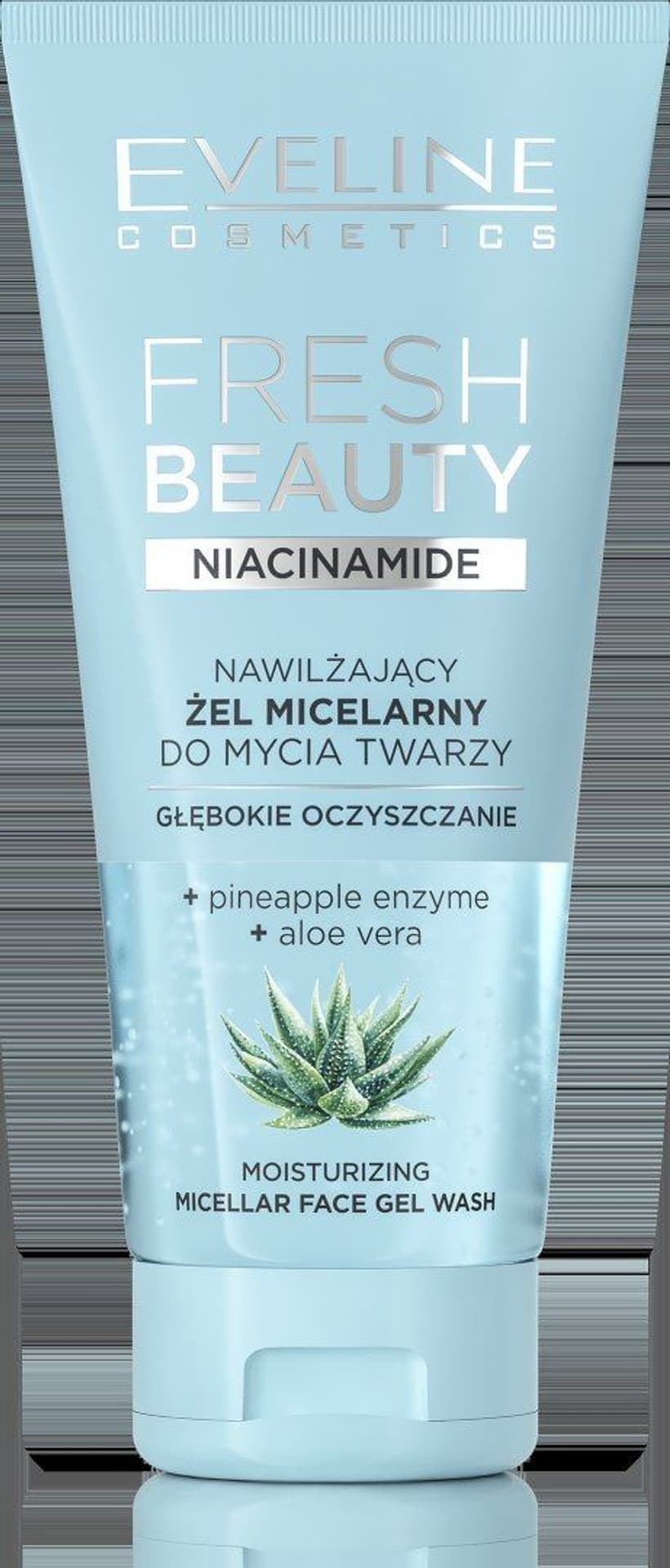 

EVELINE FRESH BEAUTY Żel d/mycia twarzy Niacynamid