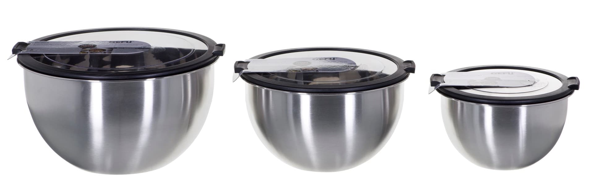 

Zestaw 3 mis (16, 20, 24 cm) GEFU MONDI G-89430, 16/20/24 cm) gefu mondi g-8943