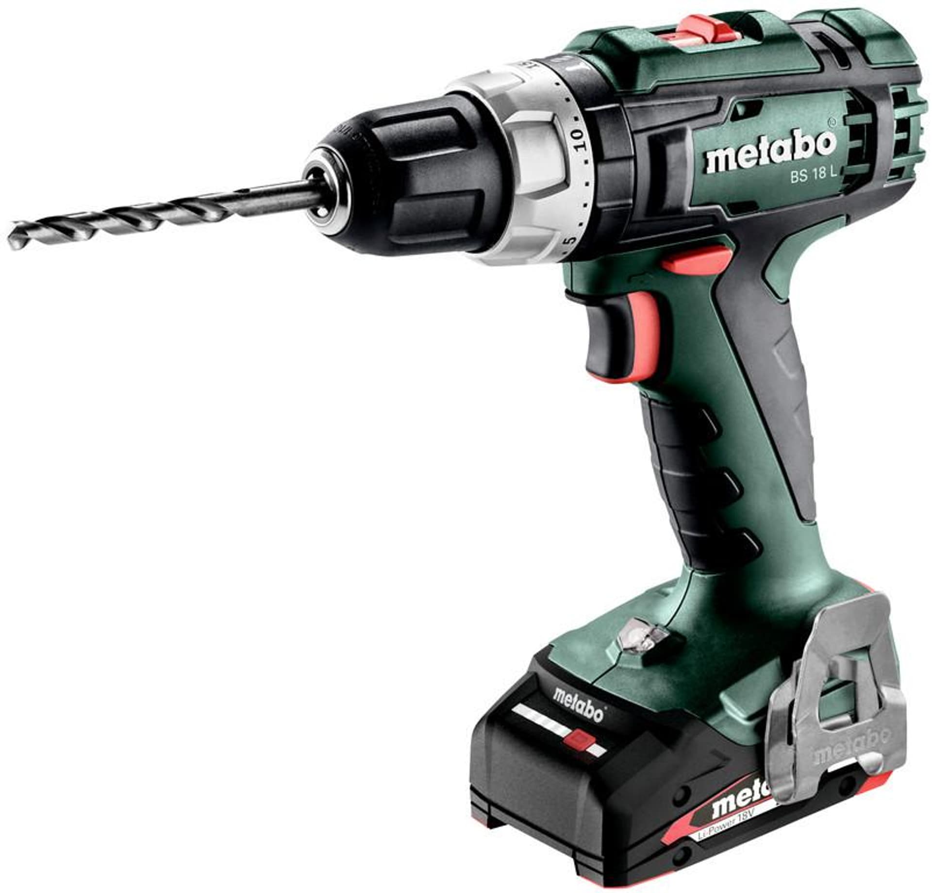

Wiertarko-wkrętarka akumulatorowa Metabo BS 18 L Set 3x2Ah Walizka Ładowarka