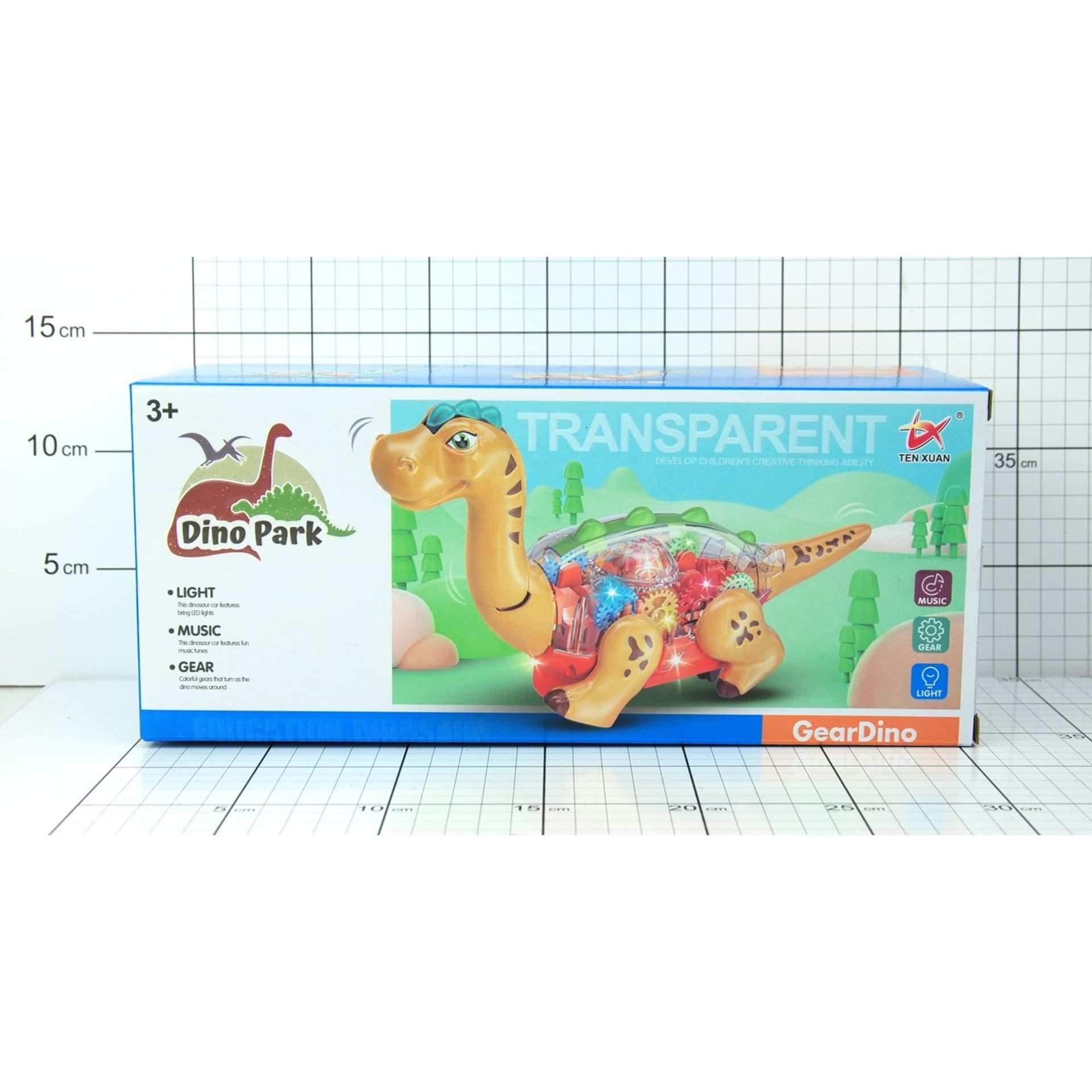 

DINOZAUR NA BATERIE W PUDEŁKU