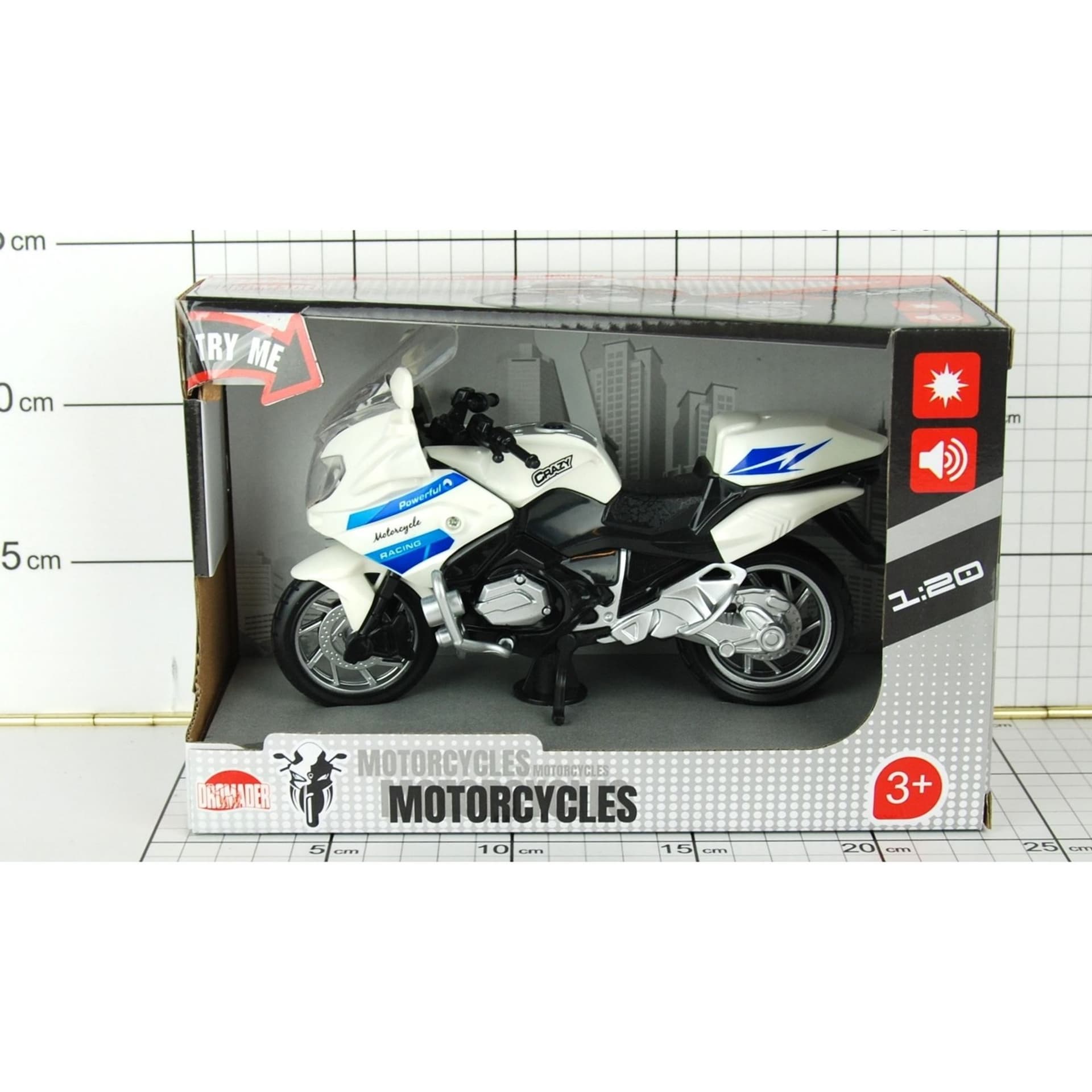 

MOTOR STRAŻ ŚWIATŁO/DŹWIĘKI W PUDEŁKU