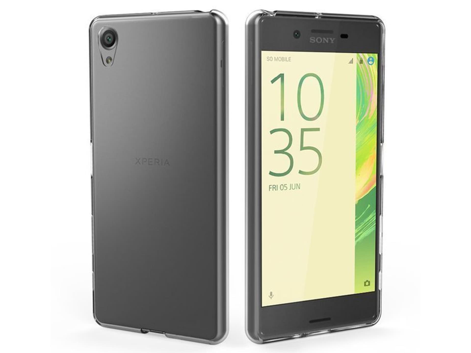 

Etui silikonowe crystal 0.3mm guma do Sony Xperia X