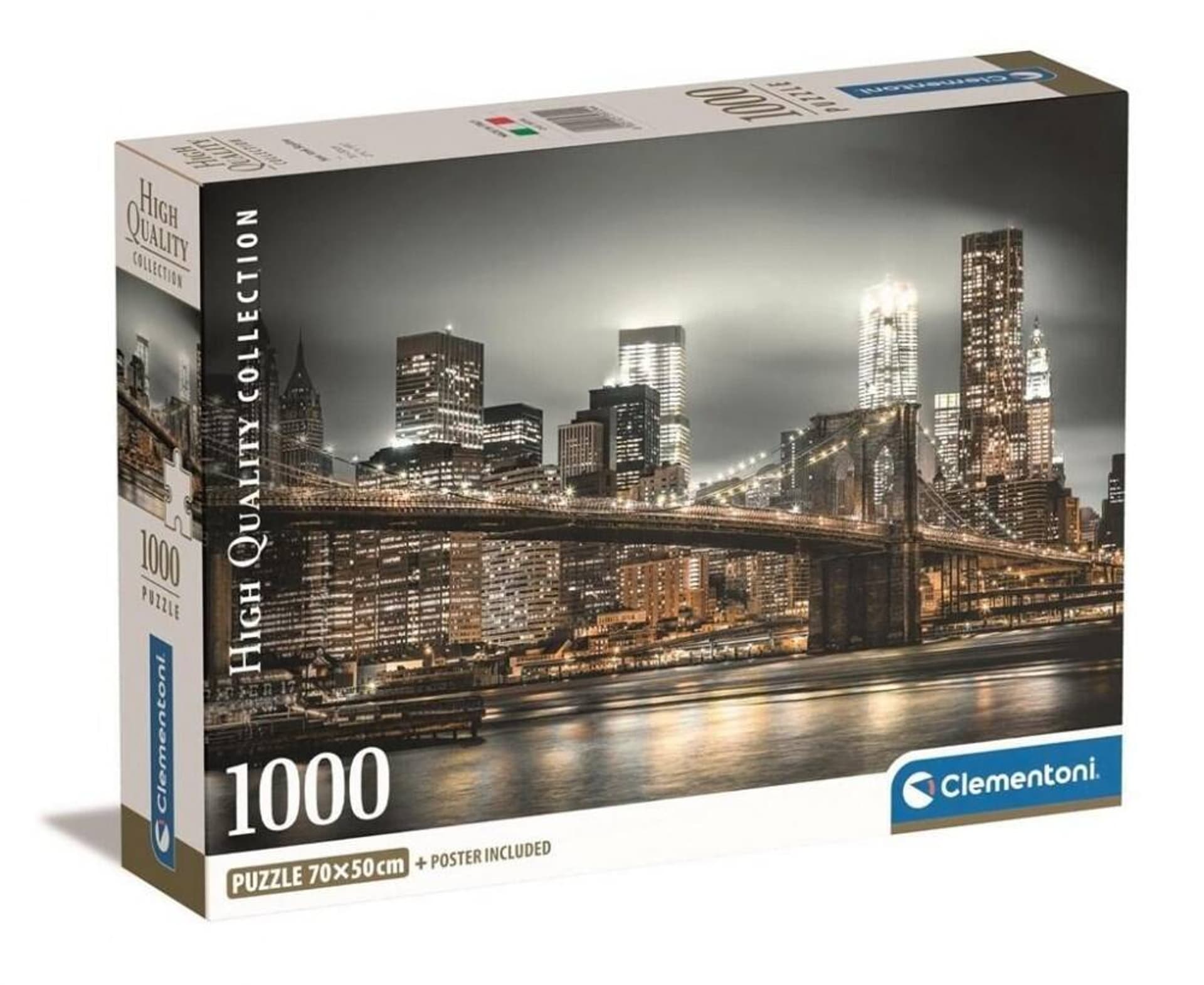 

Puzzle 1000el New York Skyline stand PUD CLEMENTONI 39704 CLM