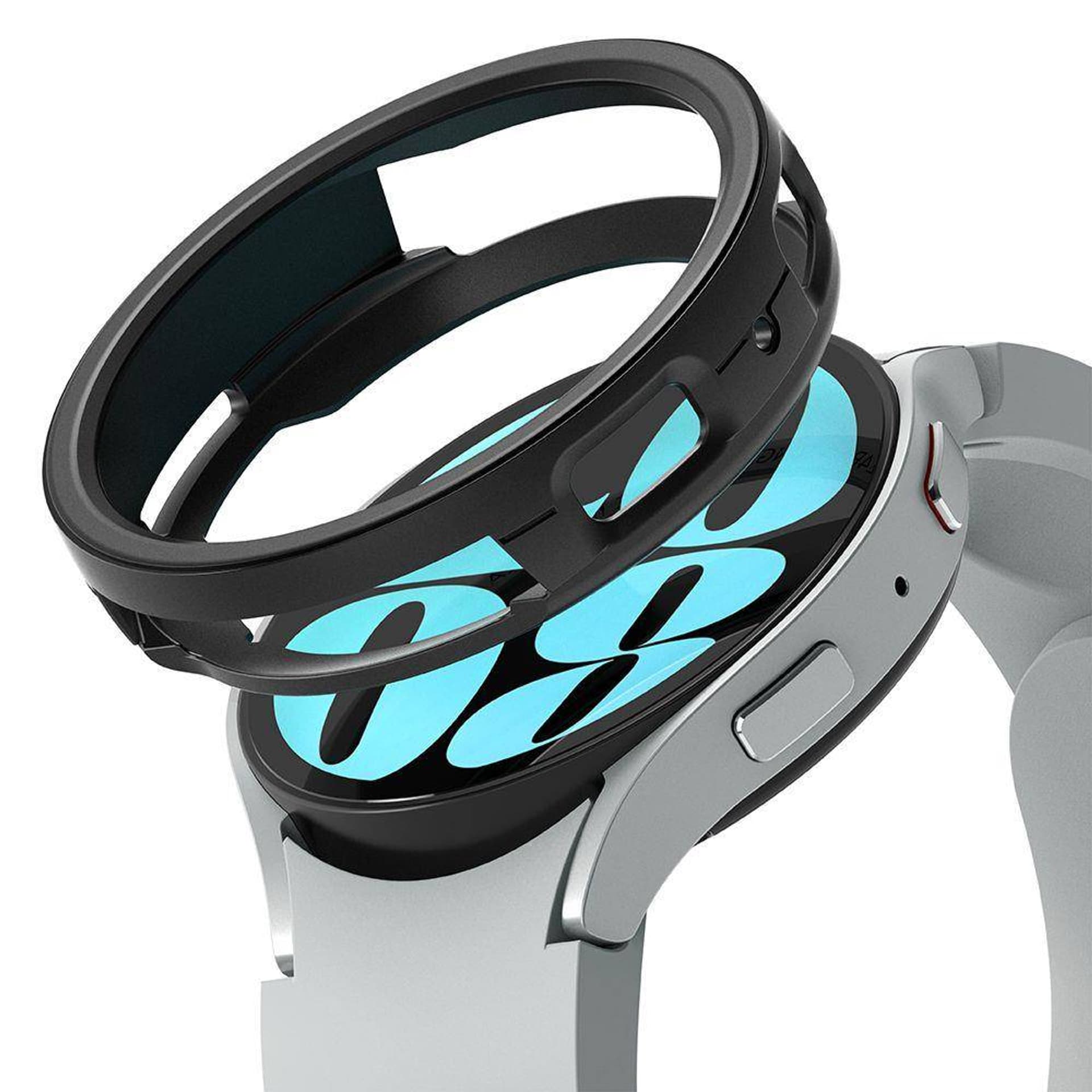 

Etui SAMSUNG GALAXY WATCH 6 (44MM) Ringke Air czarne, 44mm) ringke air czarn