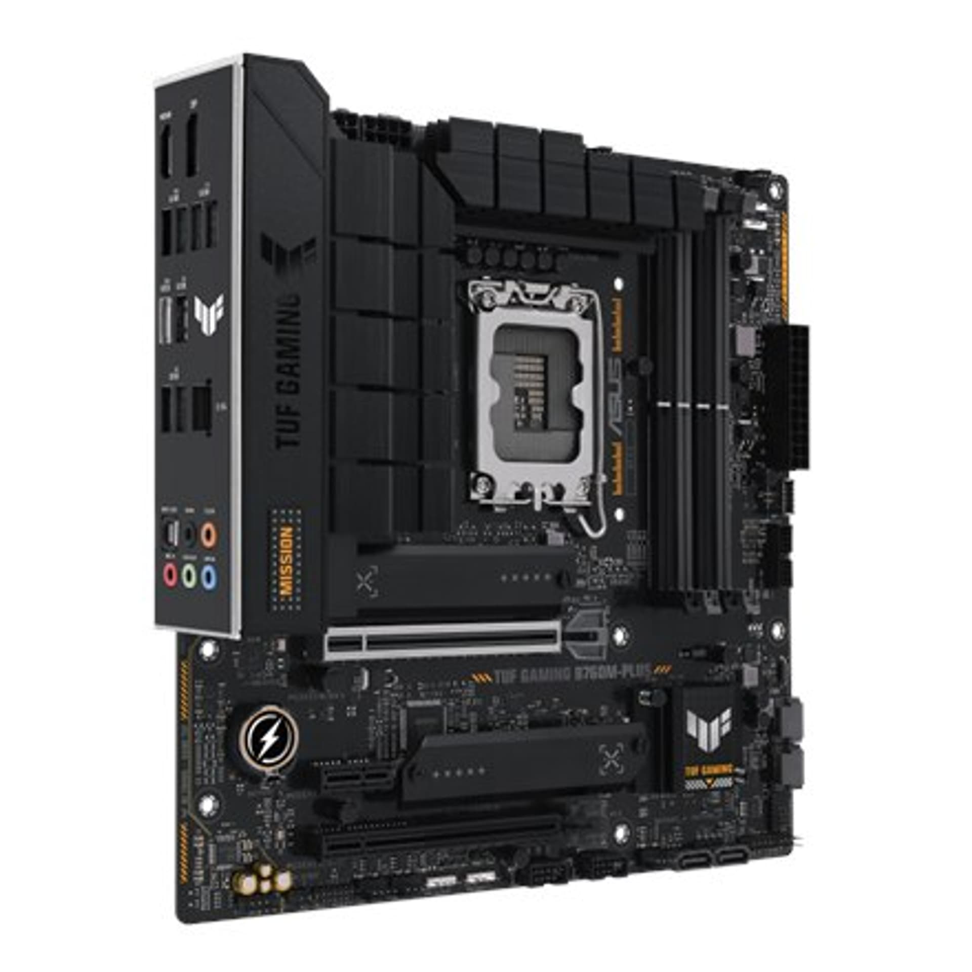 

Asus TUF GAMING B760M-PLUS Rodzina procesorów Intel, Gniazdo procesora LGA1700, DDR5 DIMM, Gniazda pamięci 4, Obsługiwane interf