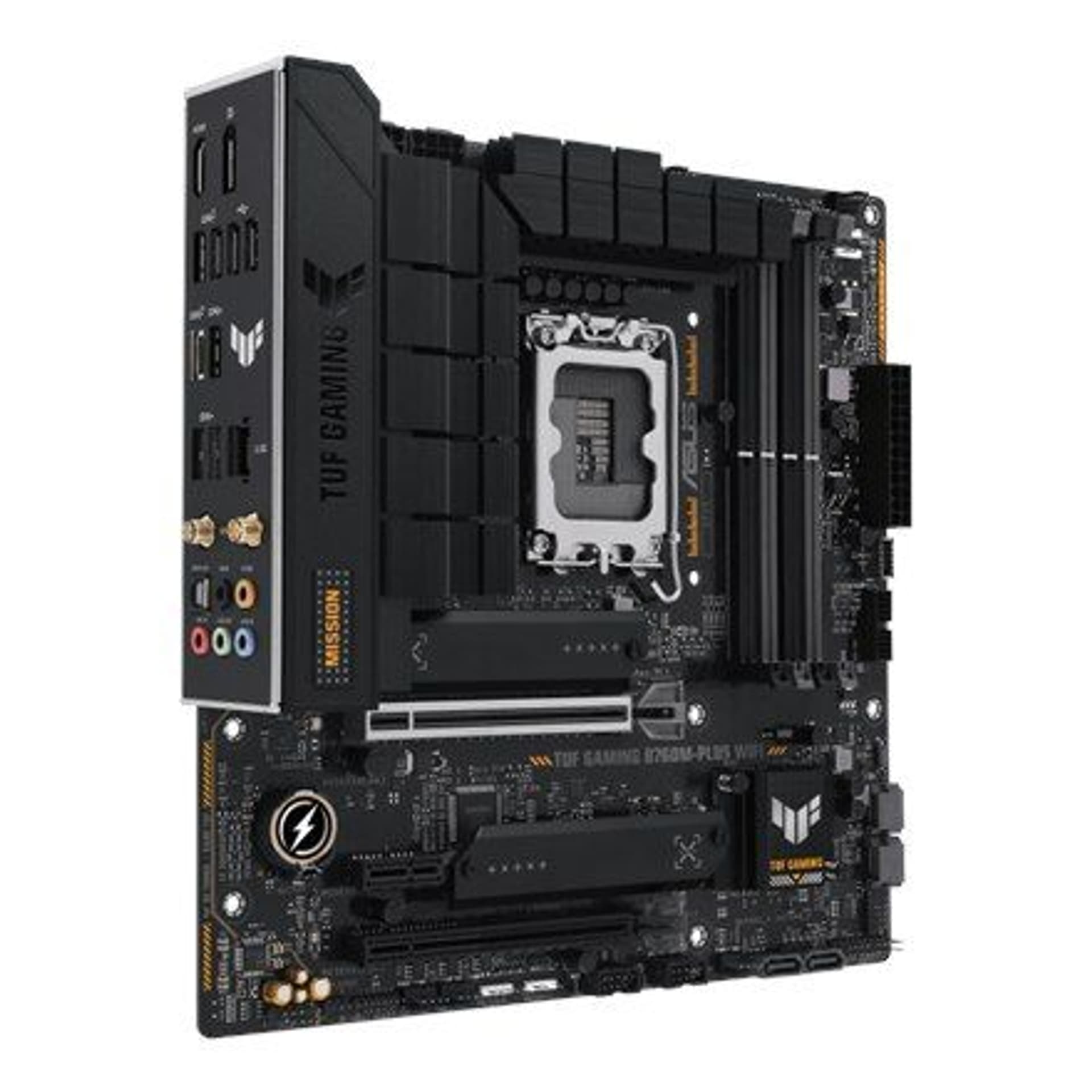 

Asus TUF GAMING B760M-PLUS Rodzina procesorów WIFI Intel, Gniazdo procesora LGA1700, DDR5 DIMM, Gniazda pamięci 4, Obsługiwane i