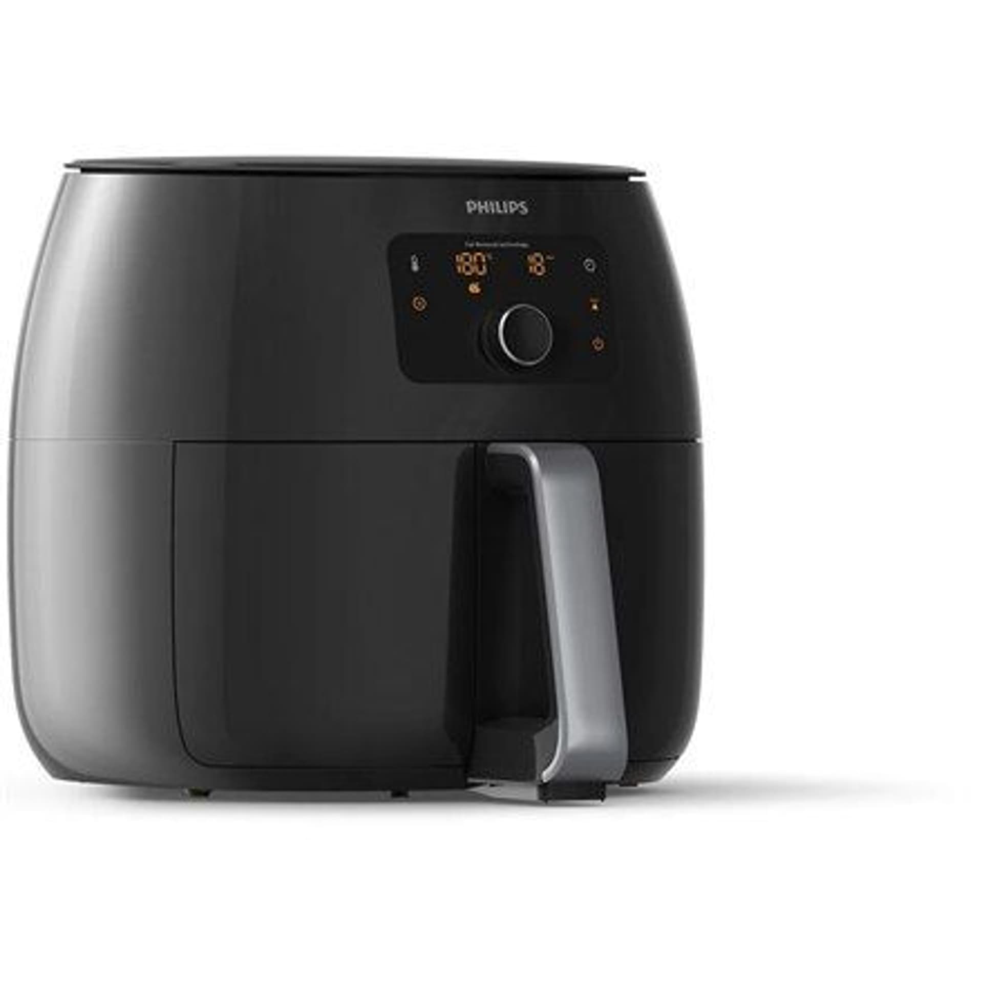 

Philips Airfryer XXL Premium HD9650/90 Moc 2225 W, Pojemność 7,3 L, Technologia Rapid Air, Czarny