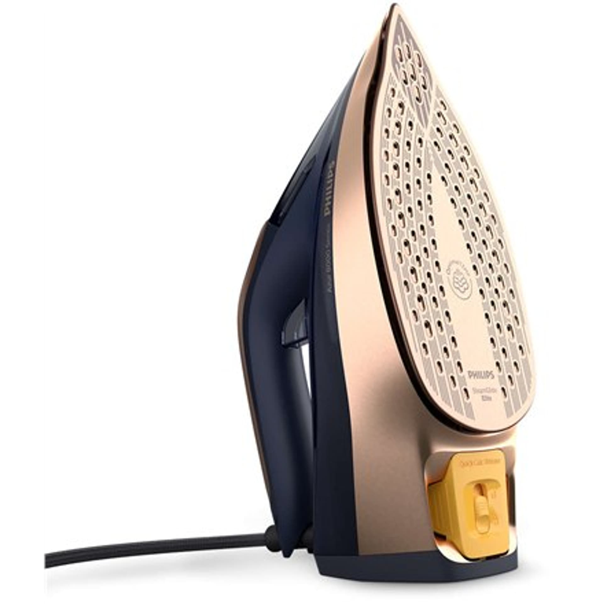 

Philips DST8050/20 Żelazko parowe Azur, 3000 W, Pojemność zbiornika na wodę 350 ml, Ciągły strumień pary 85 g/min, Niebieski