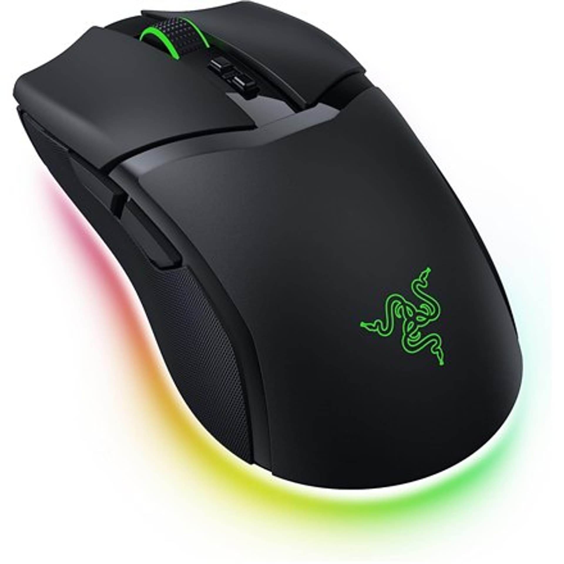 

Razer Cobra Pro Gaming Mouse, oświetlenie LED RGB, optyczna, czarna, bezprzewodowa (2,4 GHz i Bluetooth), bezprzewodowa, 2.4 ghz i bluetooth)/bezprzewodow