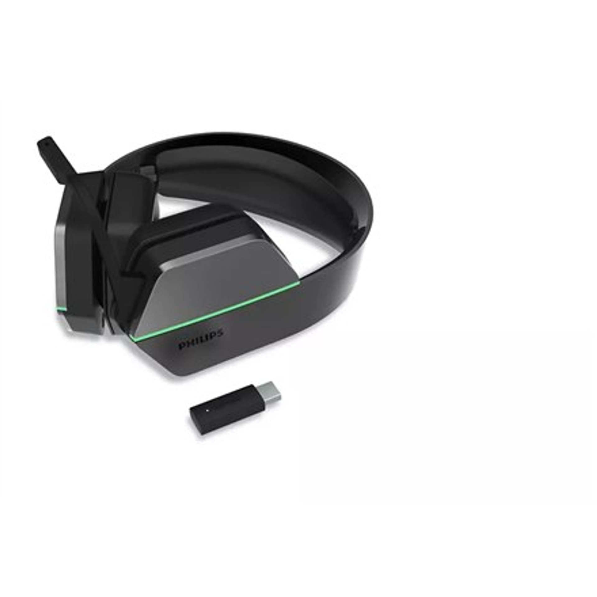 

Zestaw słuchawkowy do gier Philips serii 5000 TAG5106BK/00 Zestaw słuchawkowy do gier, bezprzewodowy/przewodowy, wbudowany mikro