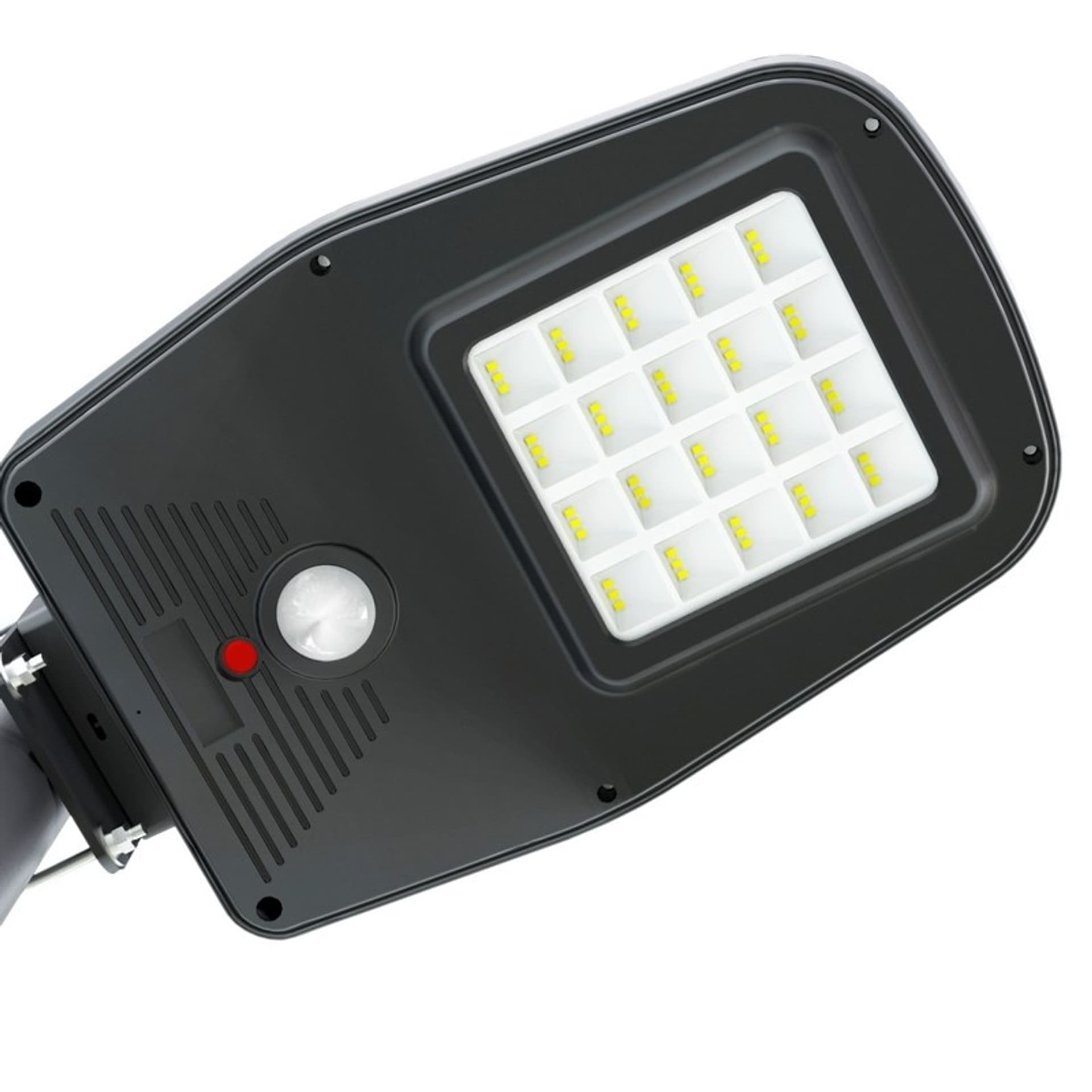 

POWERNEED SOLARNA LAMPA ULICZNA/KINKIET 1000LM, LEDX30, PANEL SOLARNY 6.4W, CZUJNIK RUCHU I ZMIERZCHOWY, PILOT, GRAFIT, SCL01