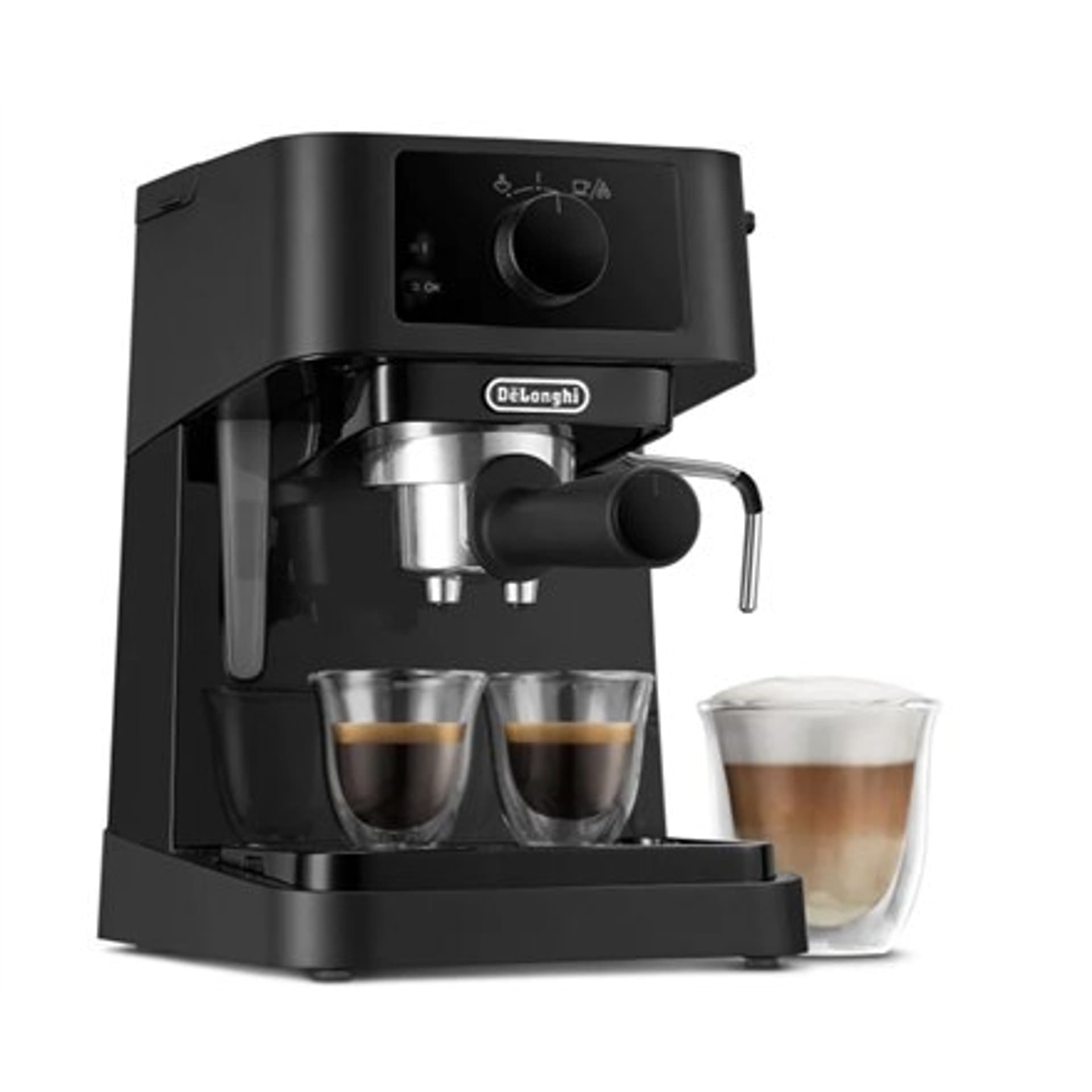 

Delonghi Coffee Maker EC230 Pump pressure 15 bar, Built-in milk frother, 1100 W, Semi-automatic, Black