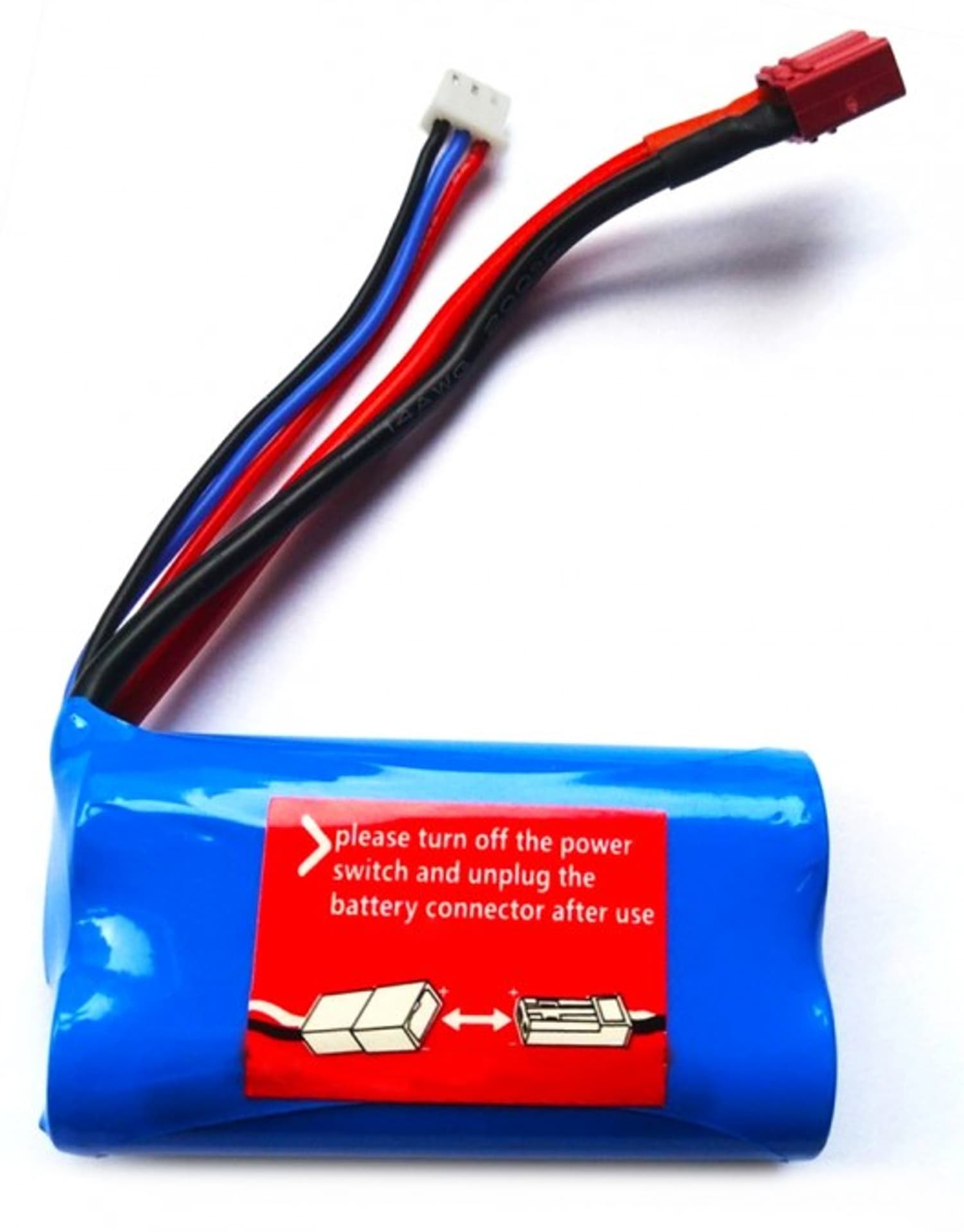 

1500mAh 7.4V Li-Ion T-Dean WL