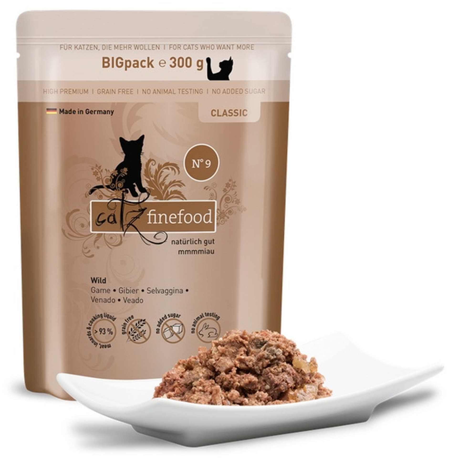 

Catz Finefood Classic N.09 Dziczyzna saszetka 300g