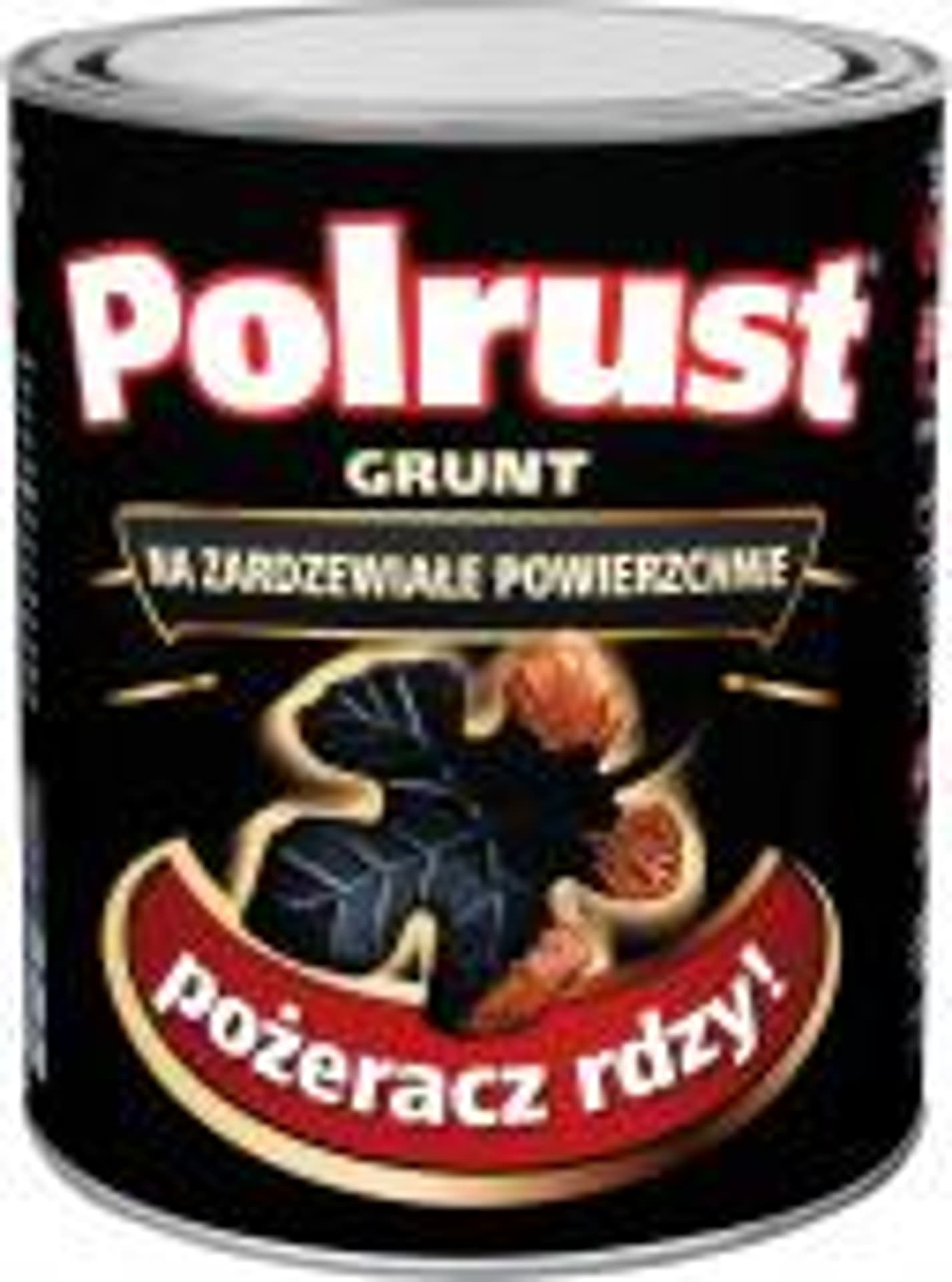 

REAKTYWNY GRUNT AKRYLOWY NA ZARDZEWIAŁĄ STAL POLRUST 0,3L