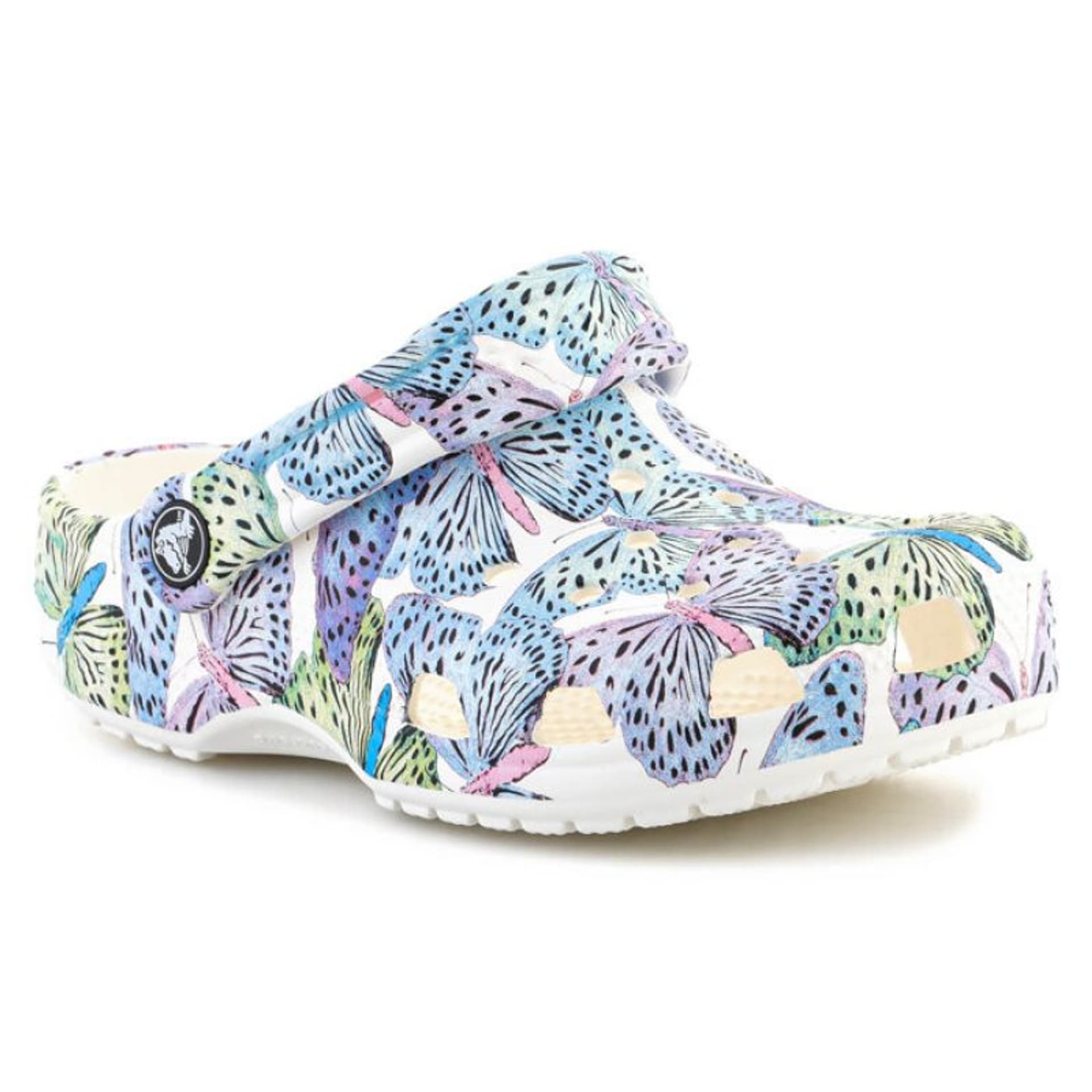

Klapki Crocs Classic Butterfly Clog Jr (kolor Niebieski, rozmiar EU 38/39)