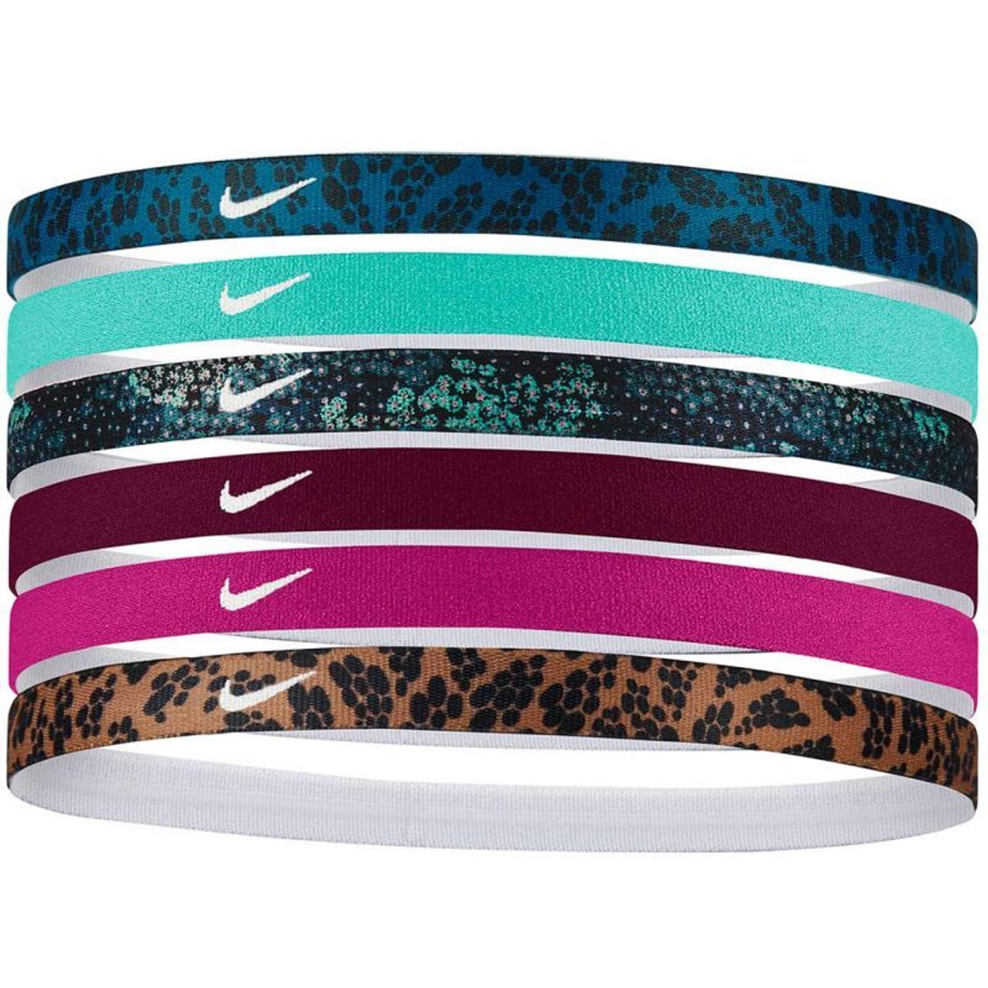 

Opaski na głowę Nike Printed Headbands 6 szt. mix N0002545952OS (kolor Wielokolorowy)