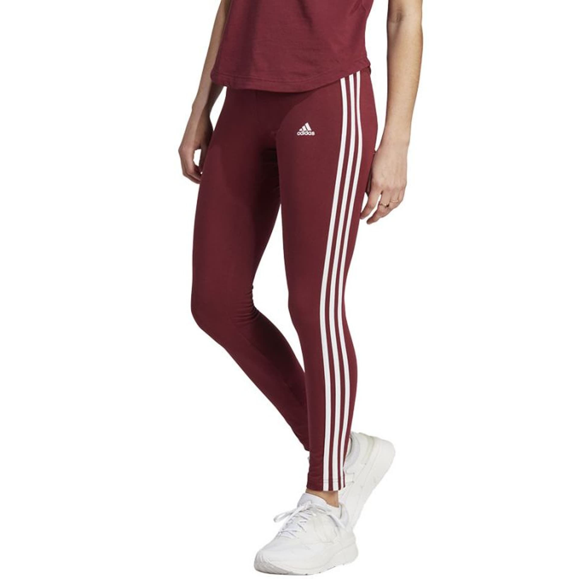 

Legginsy adidas 3 Stripes Leg W (kolor Czerwony, rozmiar M)