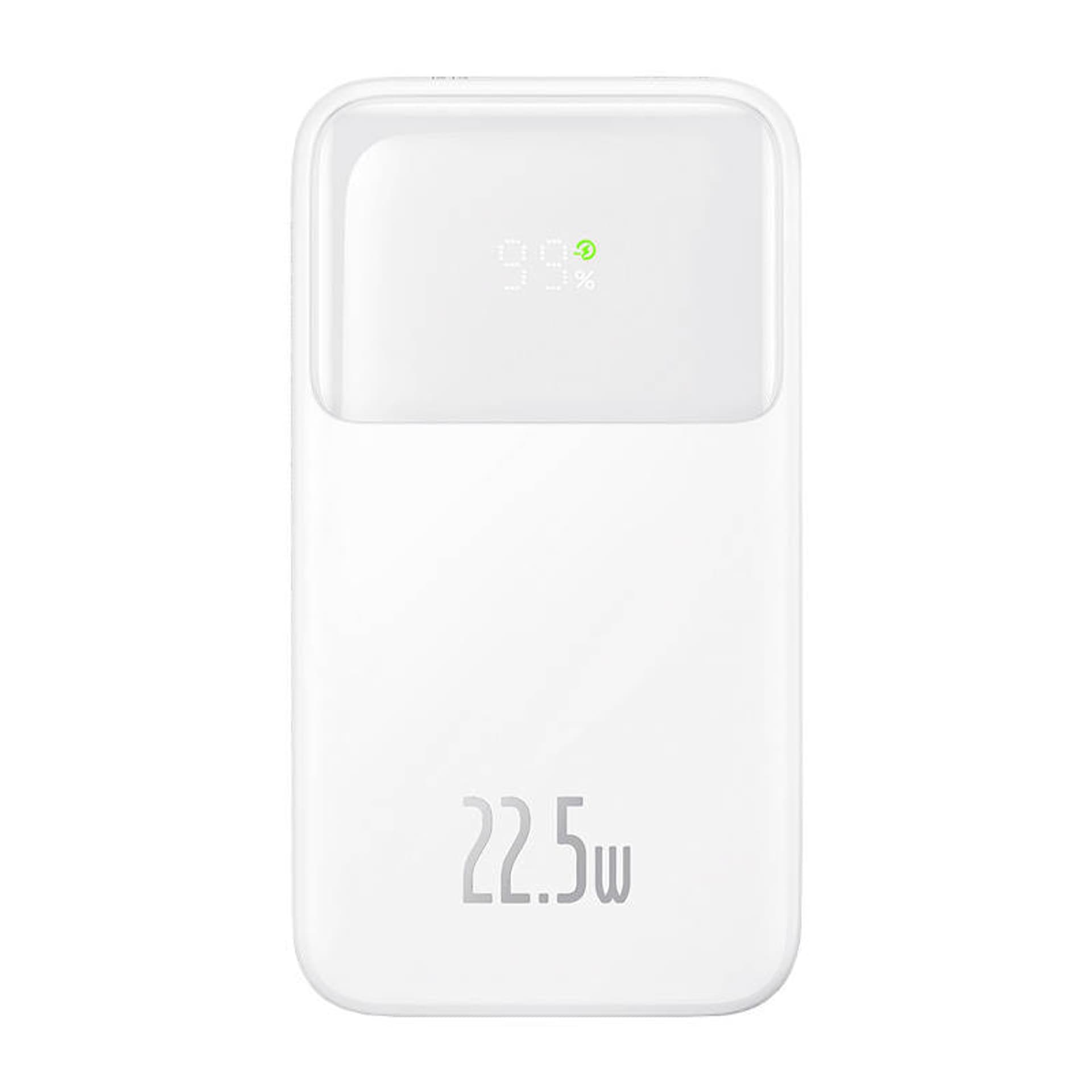 

Powerbank Baseus Comet 20000mAh, USB do USB-C, 22.5W (biały)