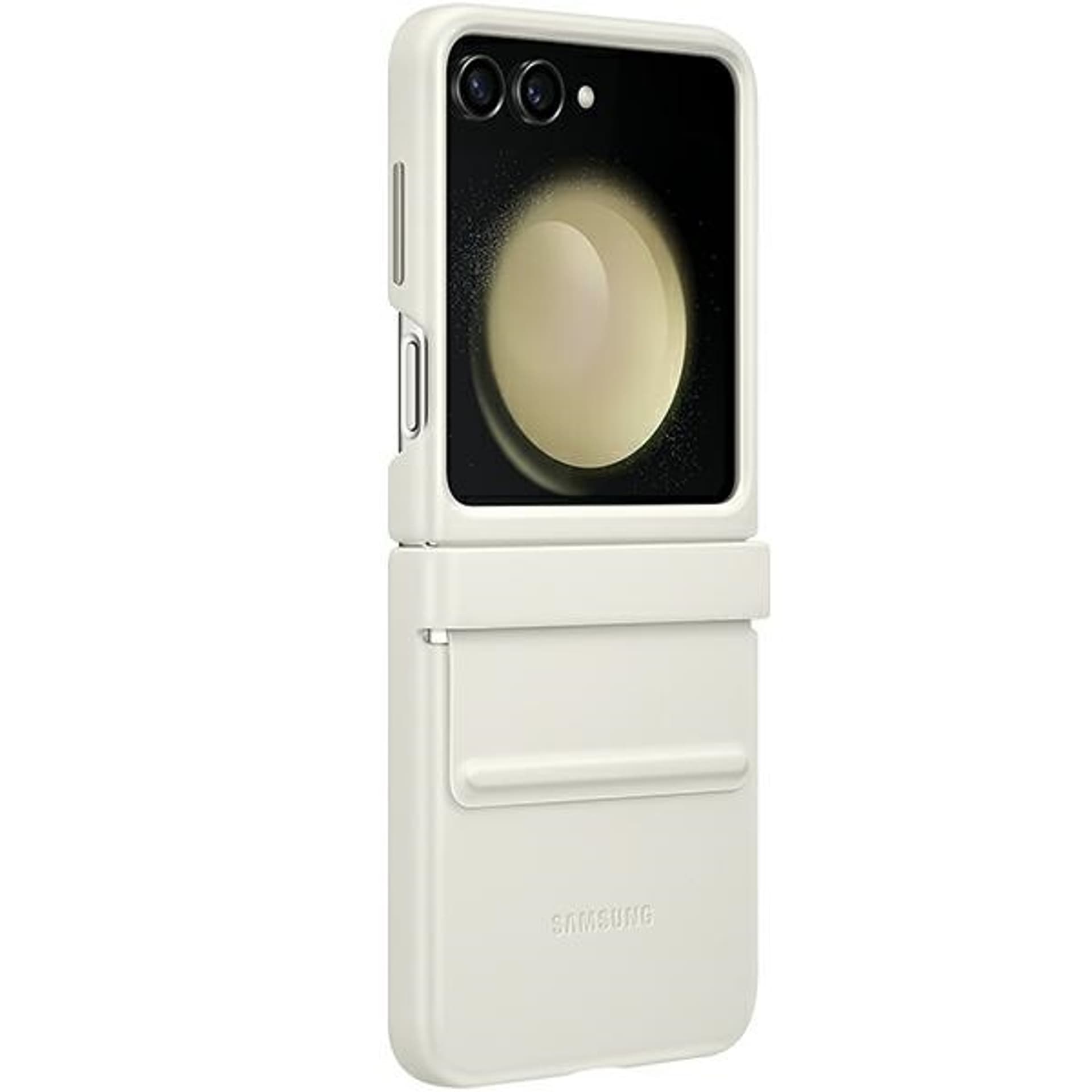 

Etui Samsung EF-VF731PUEGWW Z Flip5 F731 kremowy/cream Flap ECO-Leather Case