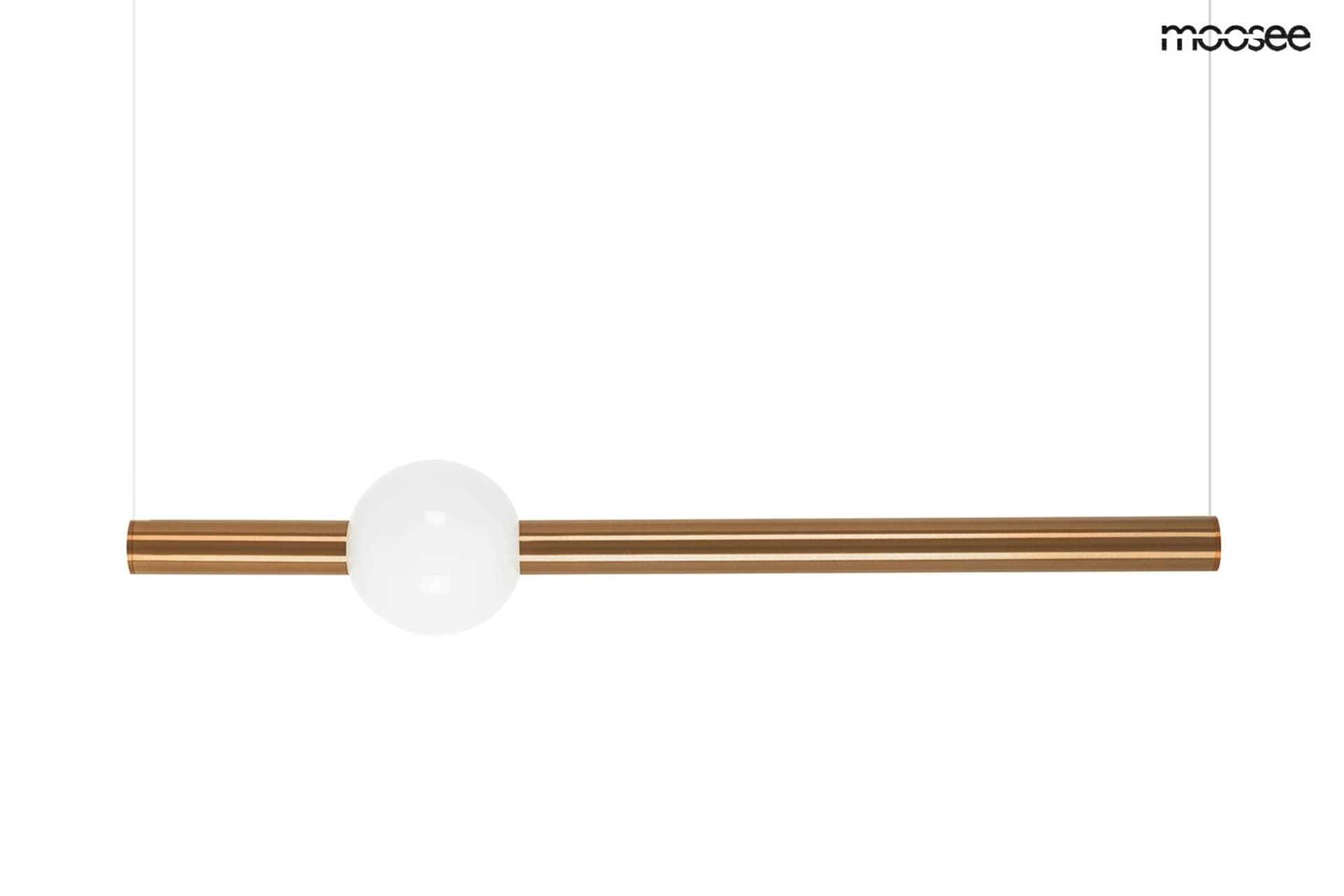 

MOOSEE lampa wisząca LIBRA 60 ON mosiądz