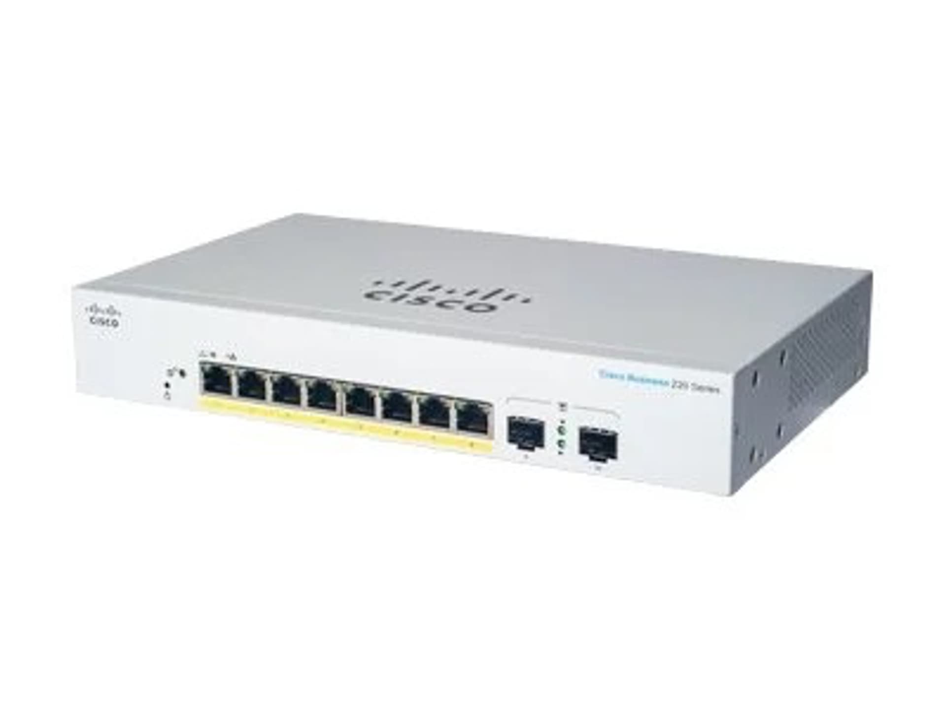 

Cisco Przełącznik Bus 220 SmtSwitch 8p GE PoE Ext PS 2x1G
