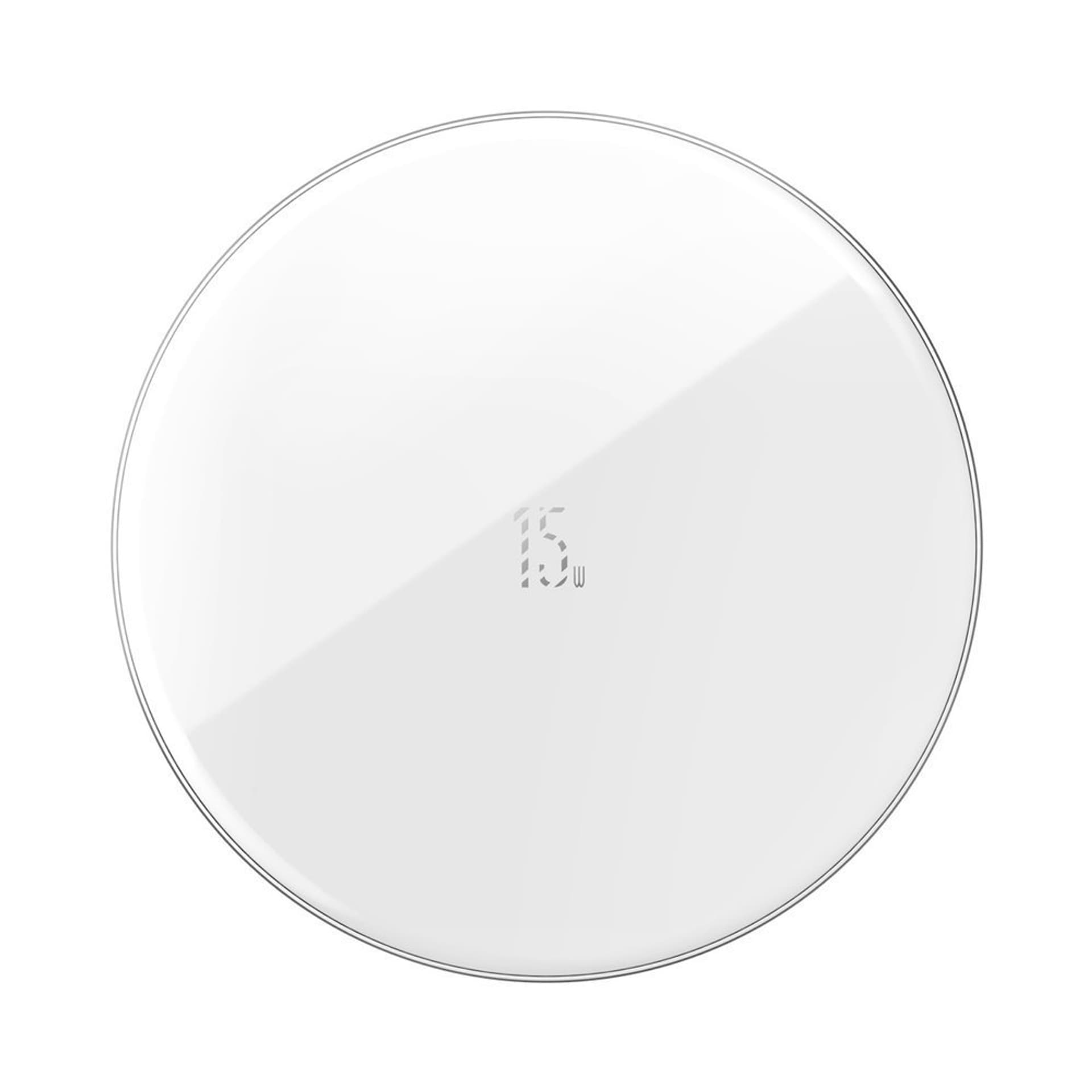

Baseus szybka bezprzewodowa ładowarka Qi 15 W + kabel USB Typ C biały (WXJK-B02)