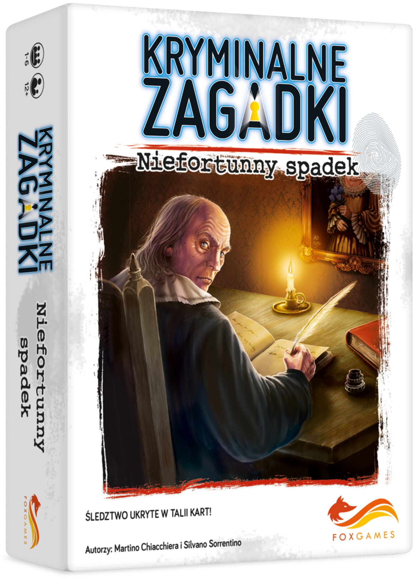 

GRA KRYMINALNE ZAGADKI. NIEFORTUNNY SPADEK - FOX GAMES