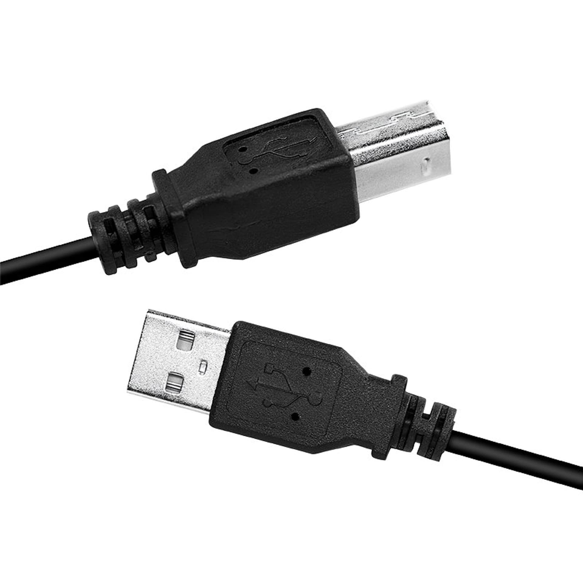

Logilink USB cable USB 2.0 A to B 2x male CU0009B 5 m, USB-A male, USB-B male
