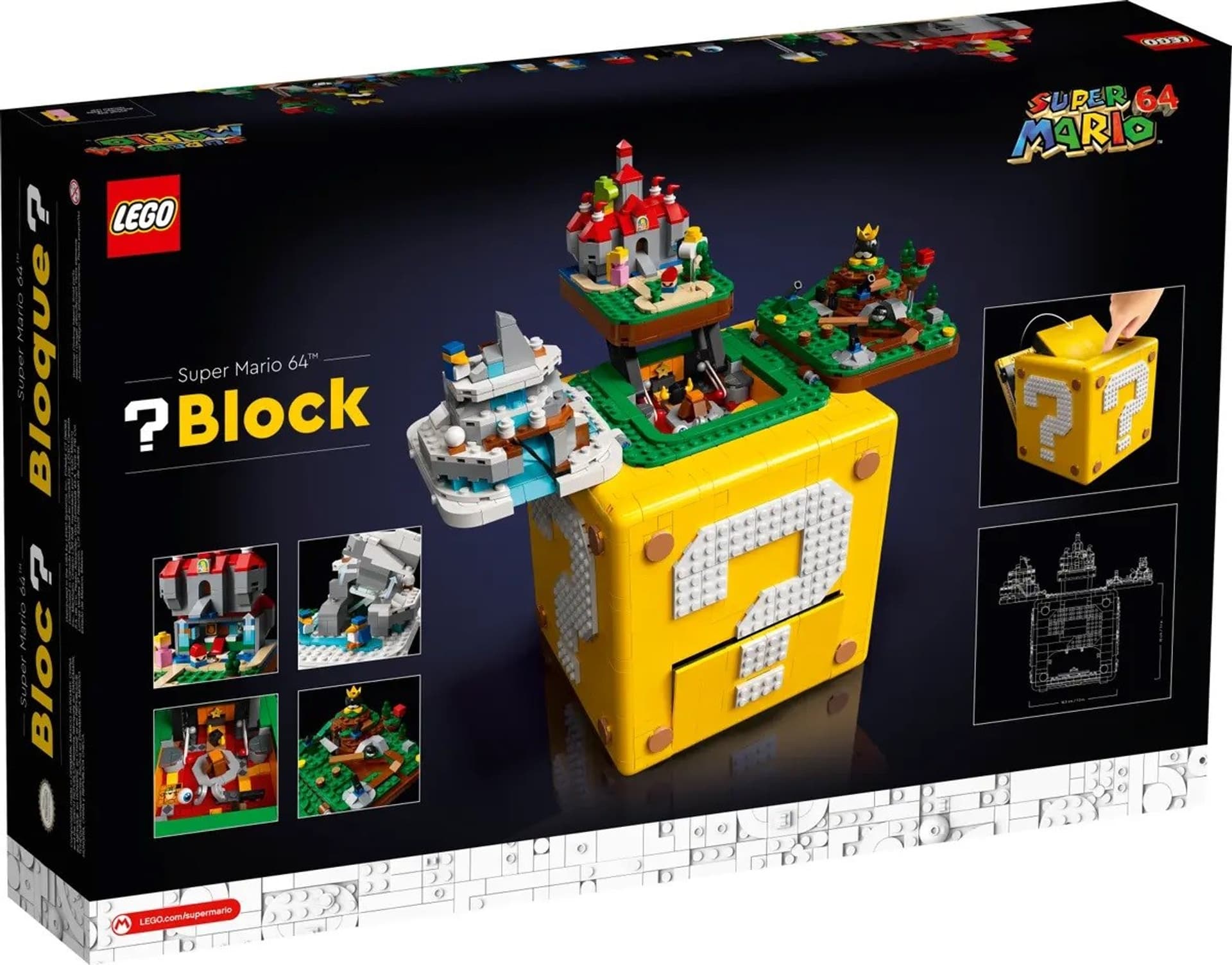 

LEGO Super Mario 71395 Blok z pytajnikiem Super Mario 64