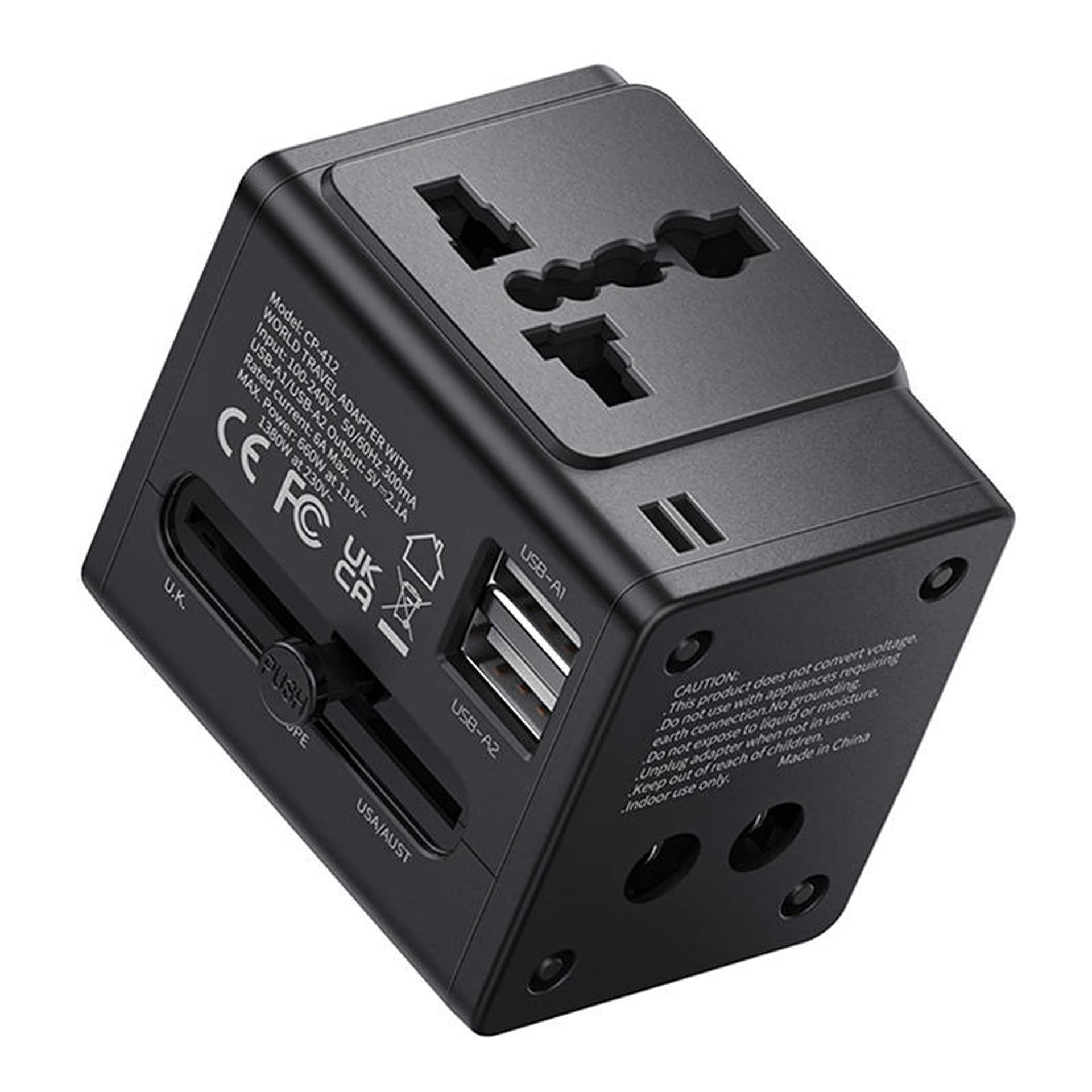 

Adapter podróżny McDodo CP-4120 2.1A FC