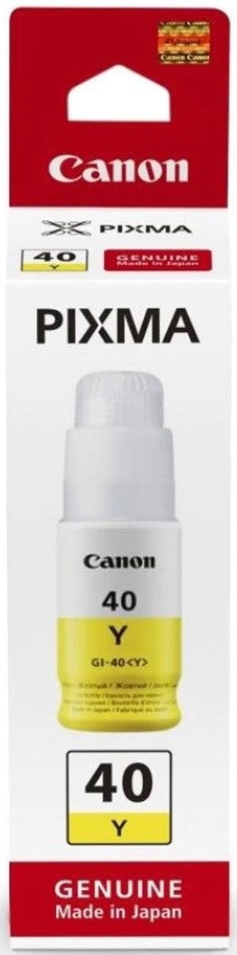 

Canon oryginalny ink / tusz 3402C001, yellow, 7700s, 70ml, GI-40 Y, Canon PIXMA G5040,G6040