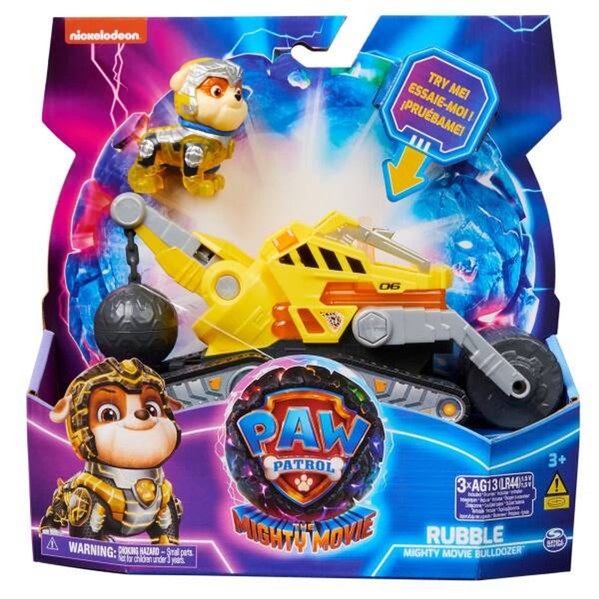 

PAW PATROL FILM2 POJAZD RUBBLE 1SZT 6067511 WB2