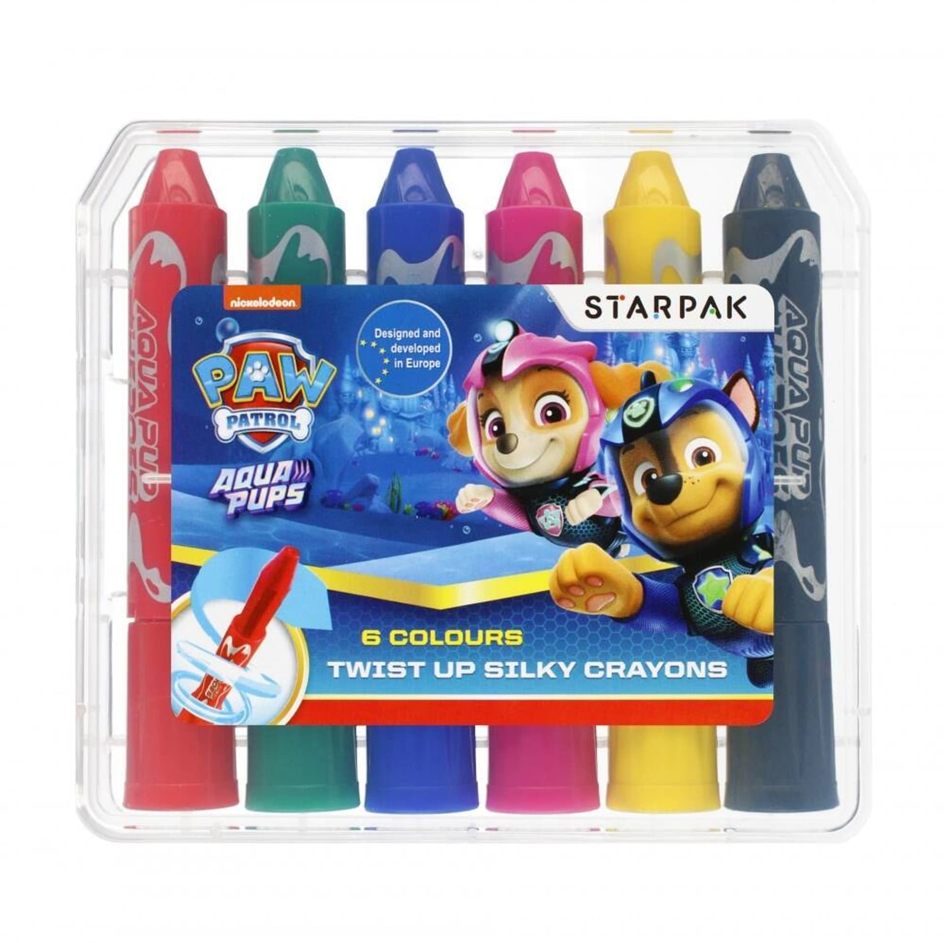 

Kredki w sztyfcie wykręcane 6 kolorów STARPAK 518461