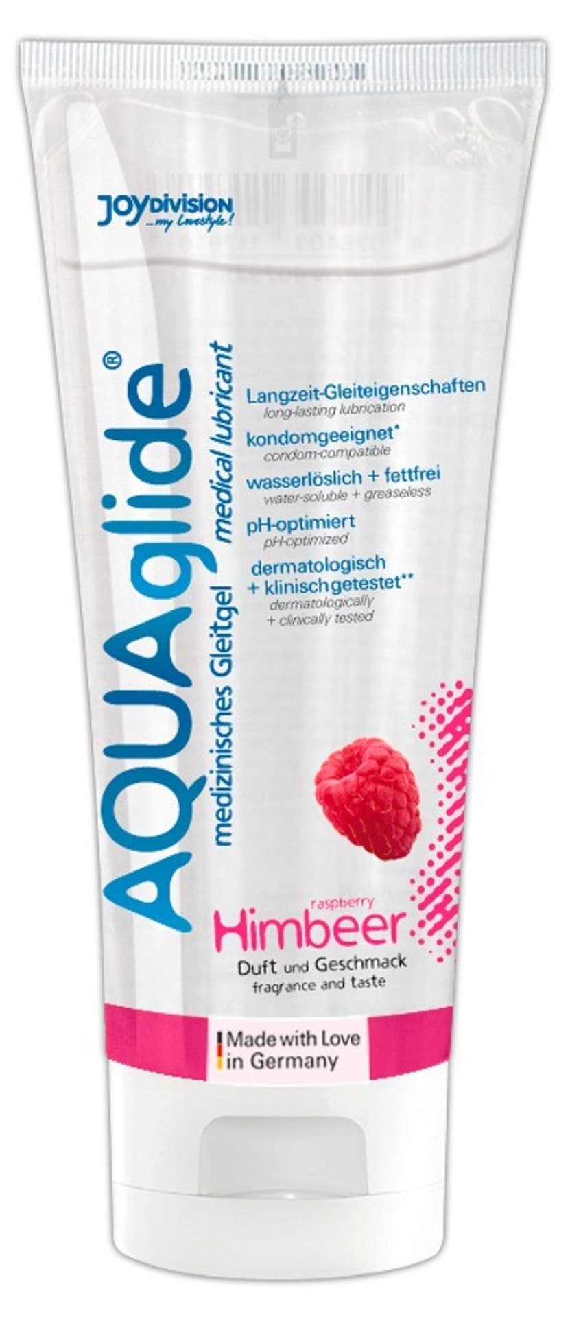 

ŻEL SMAKOWY AQUAGLIDE RASPBERRY 100 ML
