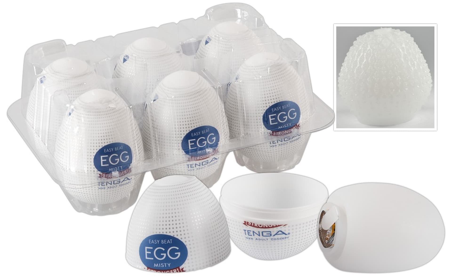 

MASTURBATOR EGG MISTY 6PCS