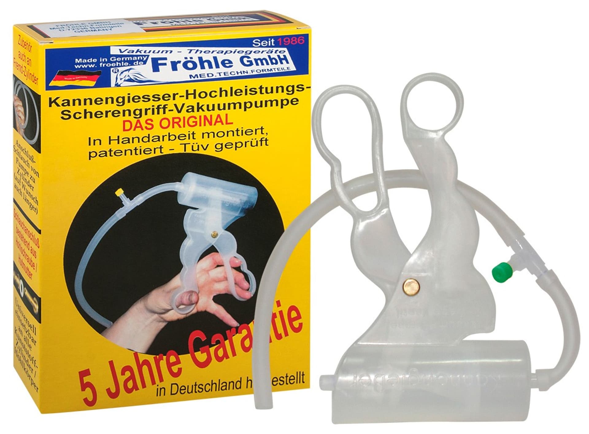 

POMPKA SCISSORS-GRIP VACUUM PUMP
