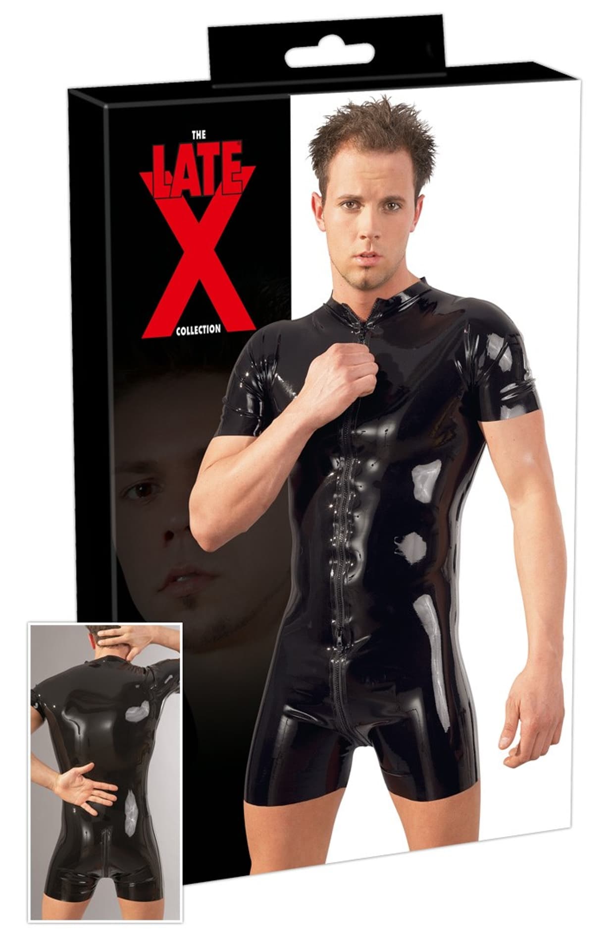 

KOMBINEZON MEN'S LATEX PLAYSUIT XL