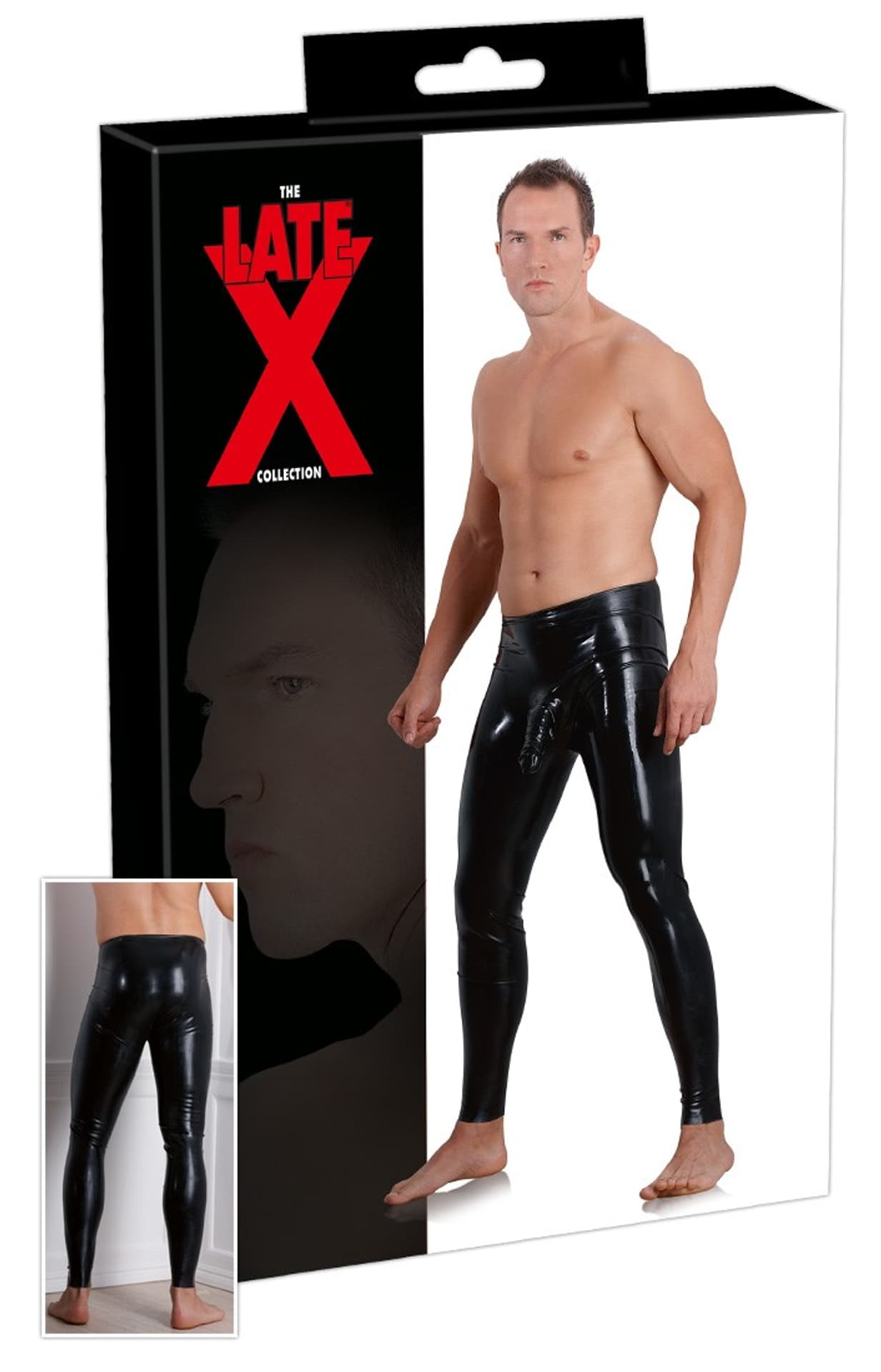 

LEGGINSY LATEX LEGGINGS FOR MEN 2XL