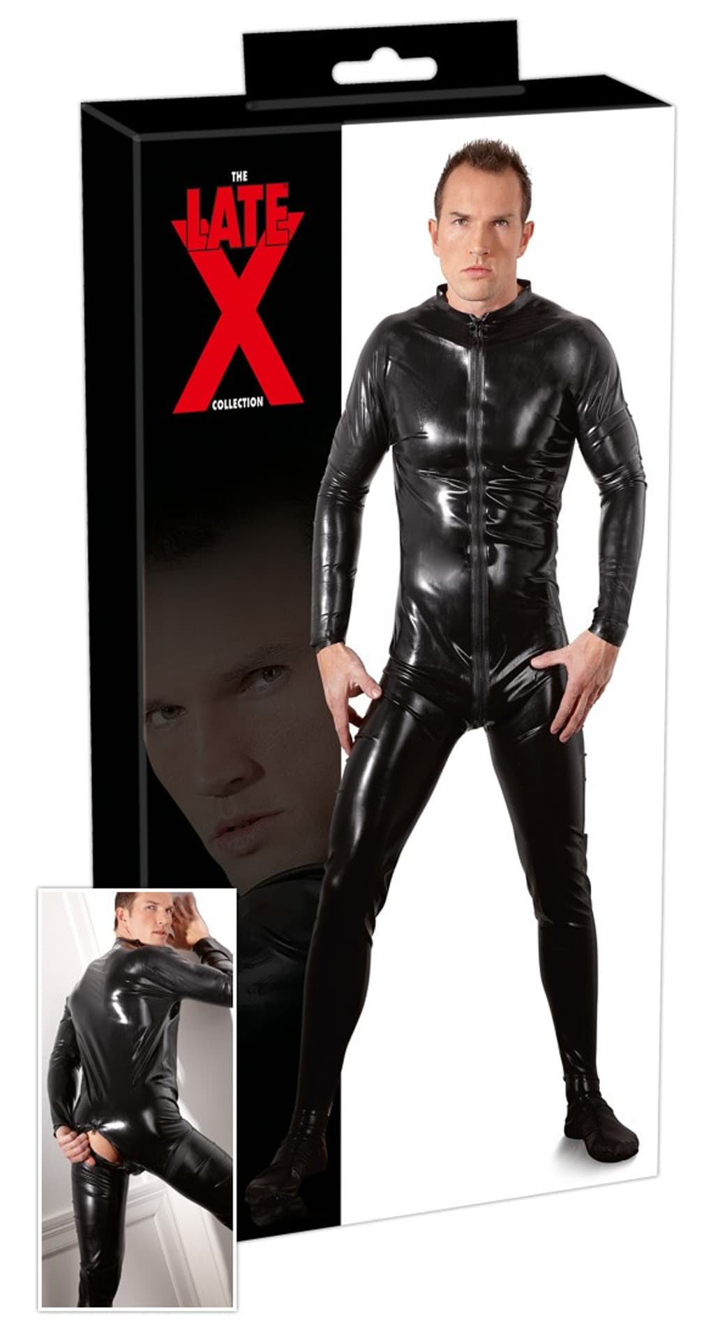 

KOMBINEZON MEN'S LATEX JUMPSUIT S