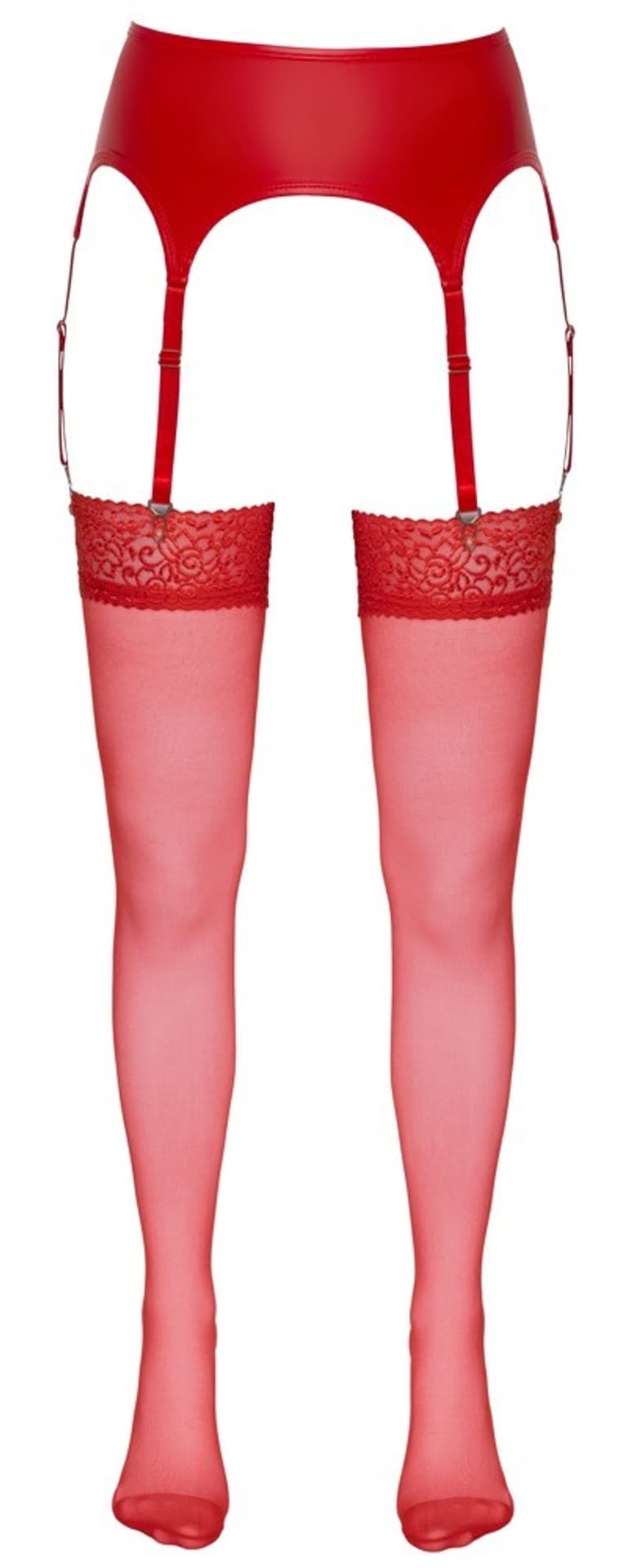 

POŃCZOCHY STOCKINGS RED 4