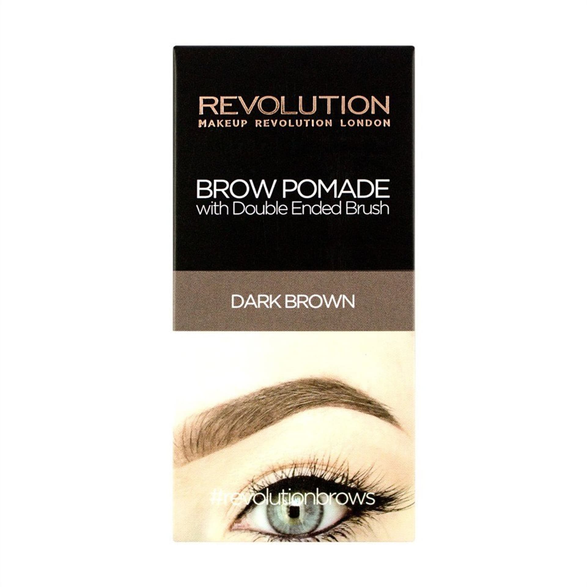 

Makeup Revolution Brow Pomade Pomada do brwi -Dark Brown