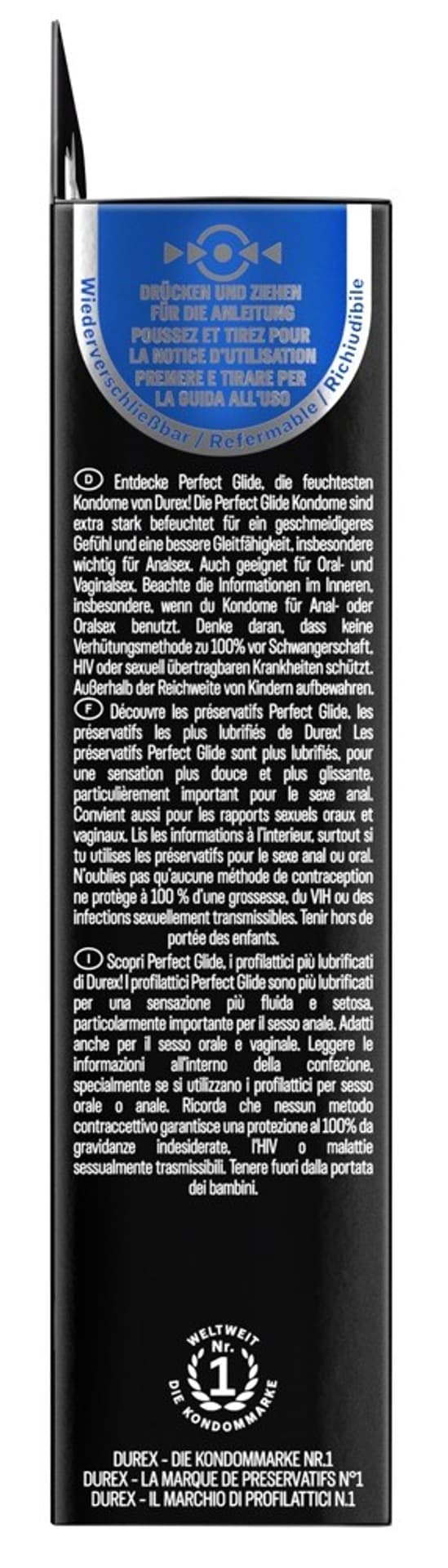 

PREZERWATYWY DUREX PERFECT GLIDE PACK OF 10