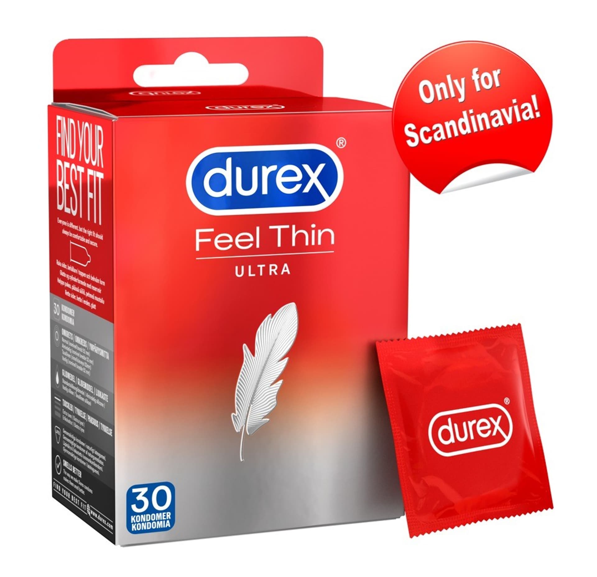 

PREZERWATYWY DUREX FEEL ULTRA THIN 30