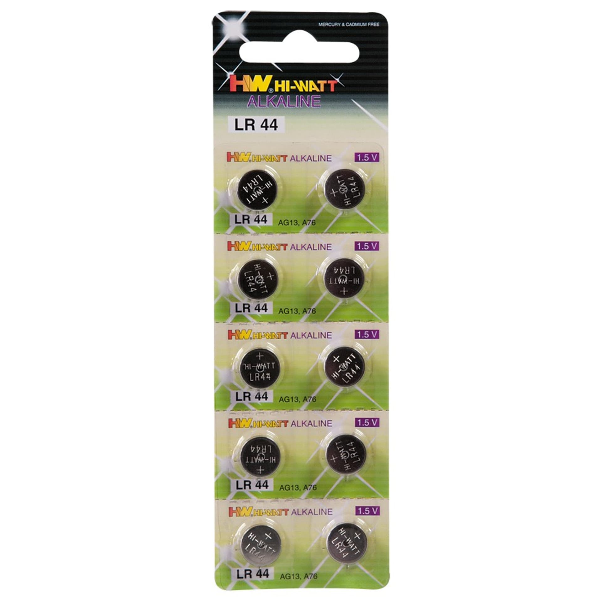 

10 BUTTON CELL BATTERIES