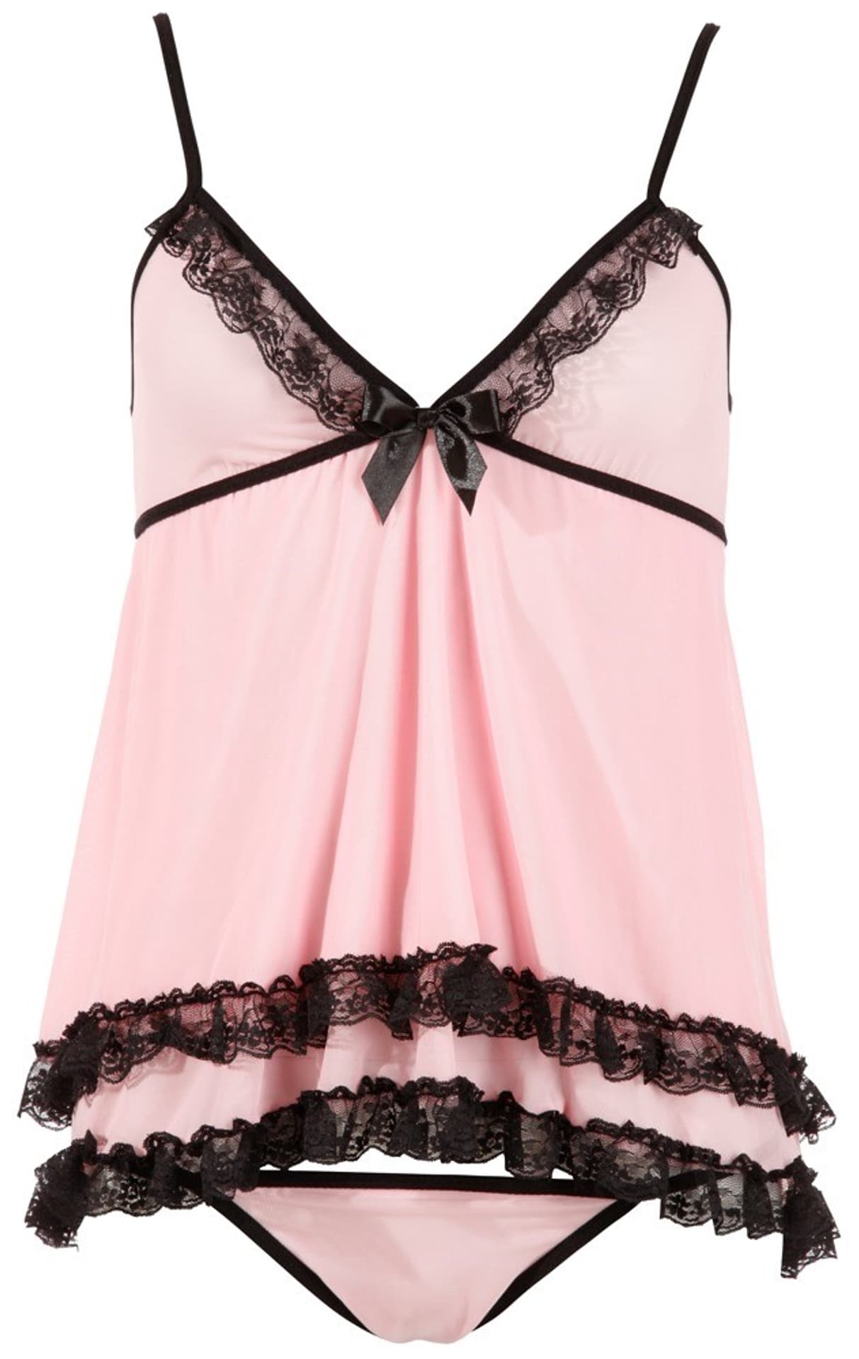 

KOSZULKA BABYDOLL PINK L