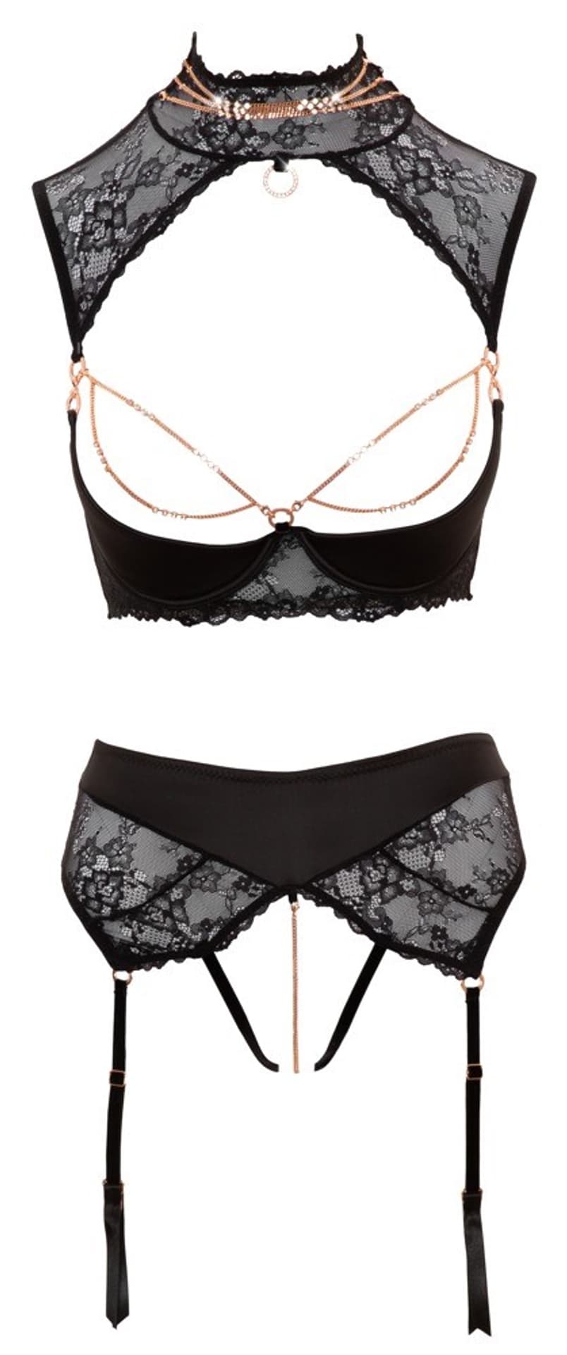 

Shelf Bra Set ABIERTA FINA 80B/M