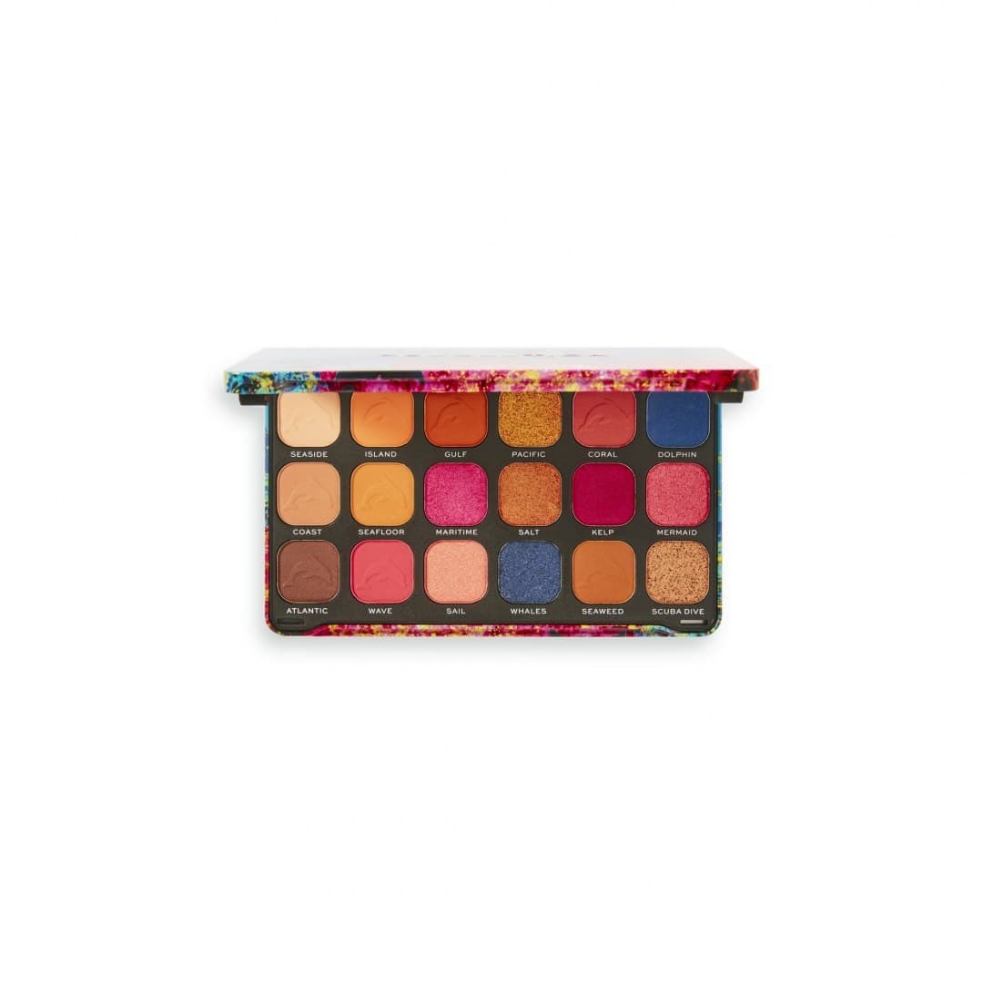 

Makeup Revolution Forever Flawless Hydra Paletka cieni do powiek Dolphin (18) - 1szt, 18) - 1sz