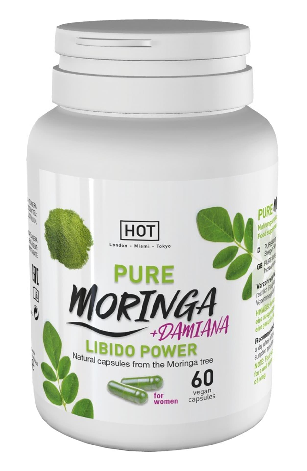 

TABLETKI Pure Moringa + Damiana Libido Power